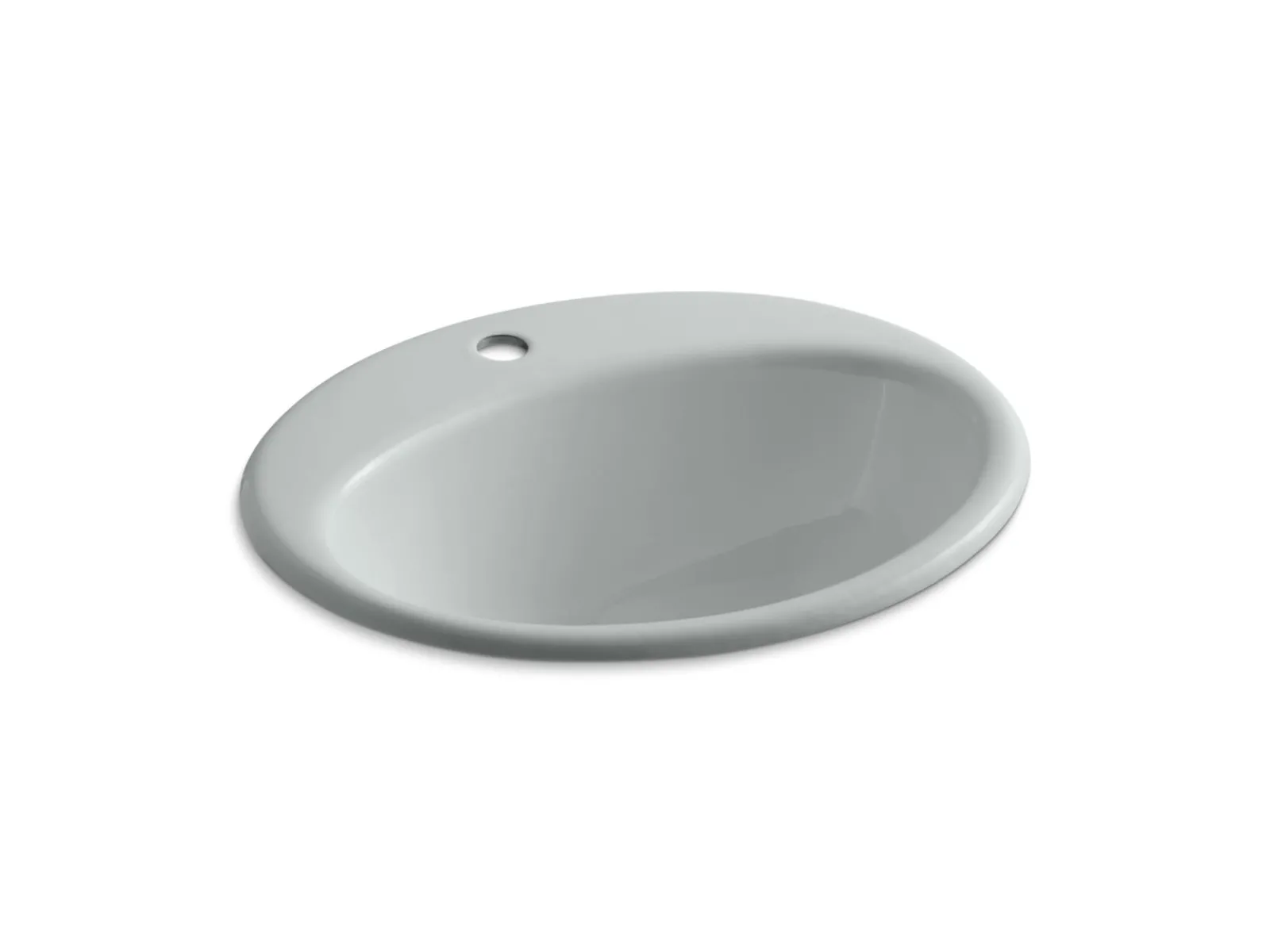 19-1/4" oval drop-in bathroom sink^Kohler Best