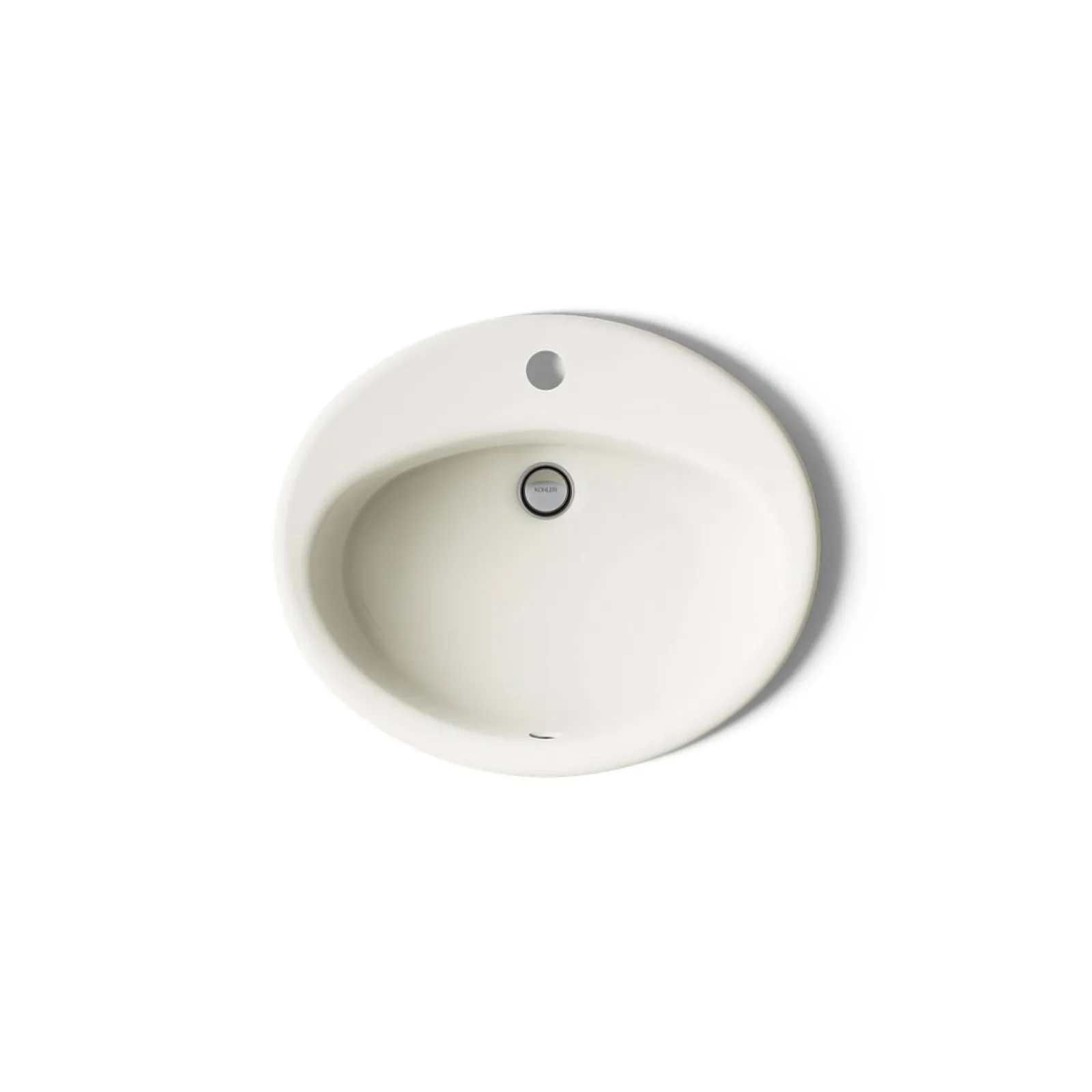 19-1/4" oval drop-in bathroom sink^Kohler Best