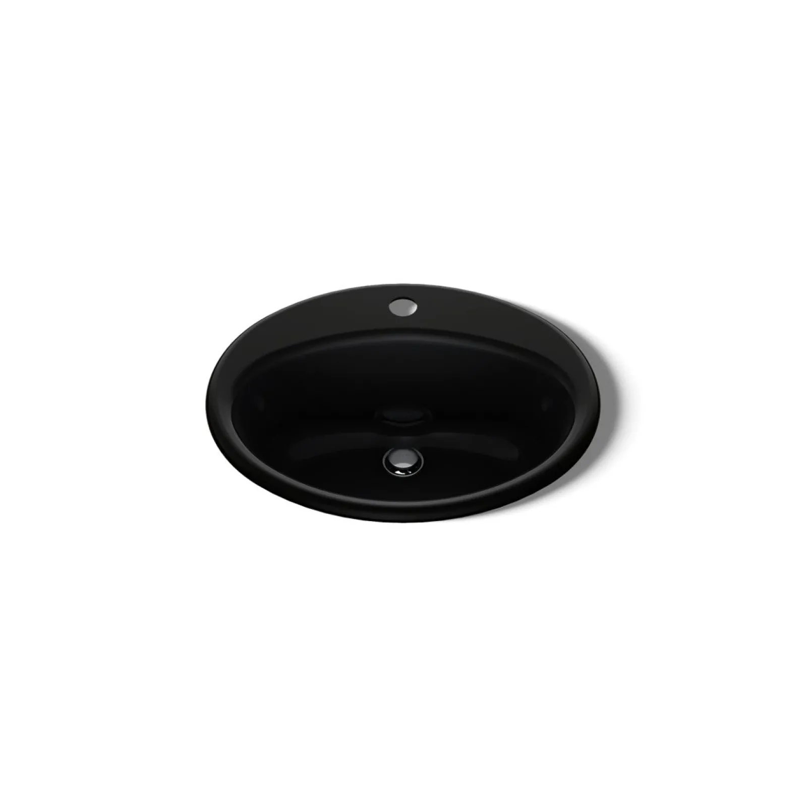 19-1/4" oval drop-in bathroom sink^Kohler Best