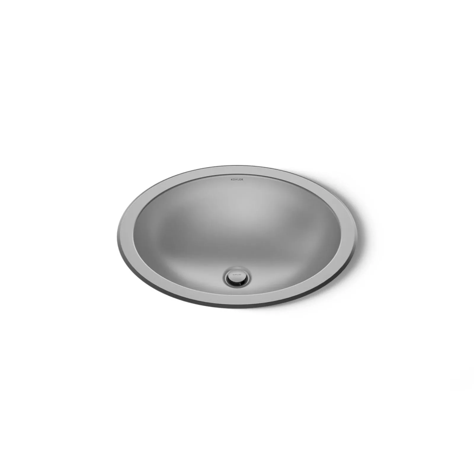 20" oval drop-in/undermount bathroom sink, no overflow^Kohler New