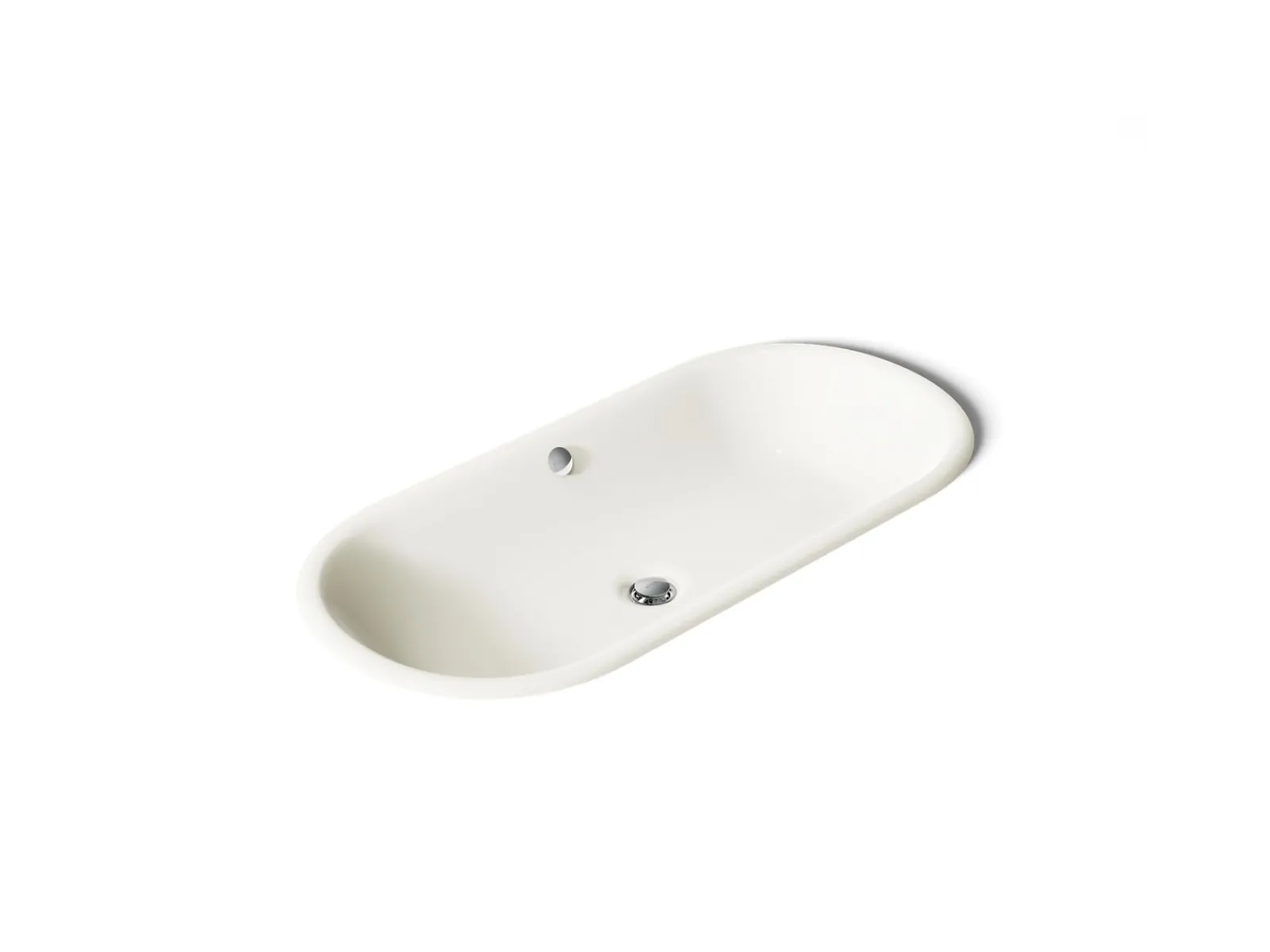 33" oval drop-in/undermount/vessel bathroom sink with painted underside^Kohler