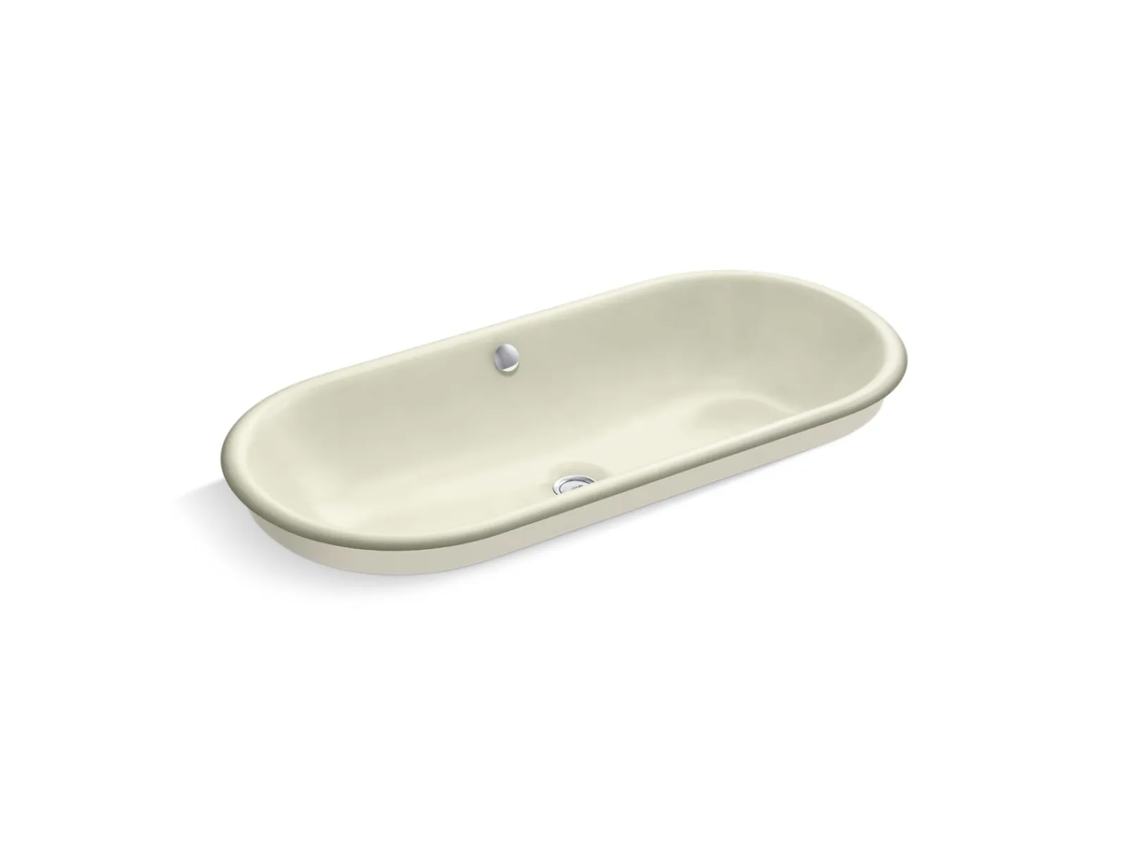 33" oval drop-in/undermount/vessel bathroom sink with painted underside^Kohler