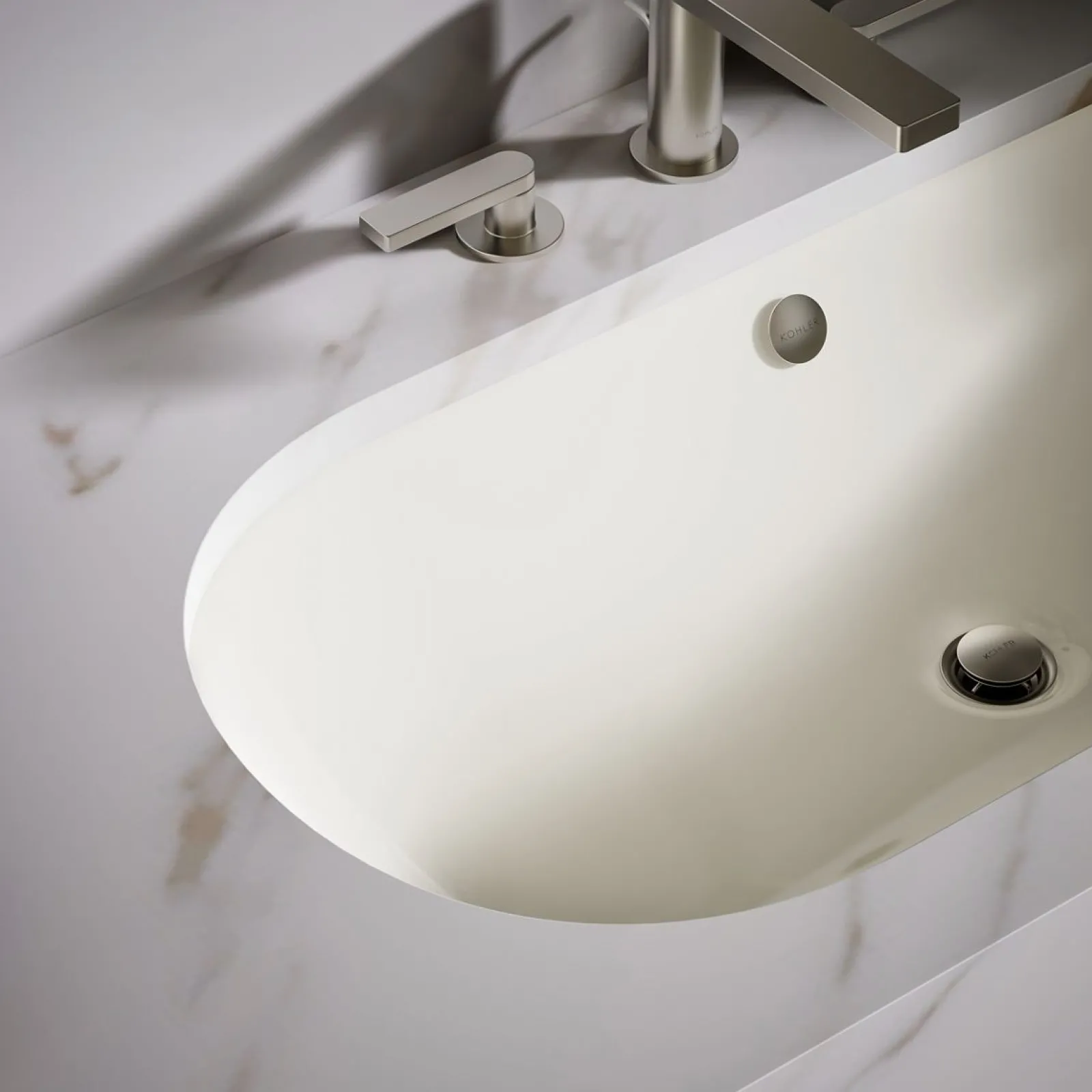 33" oval drop-in/undermount/vessel bathroom sink with painted underside^Kohler