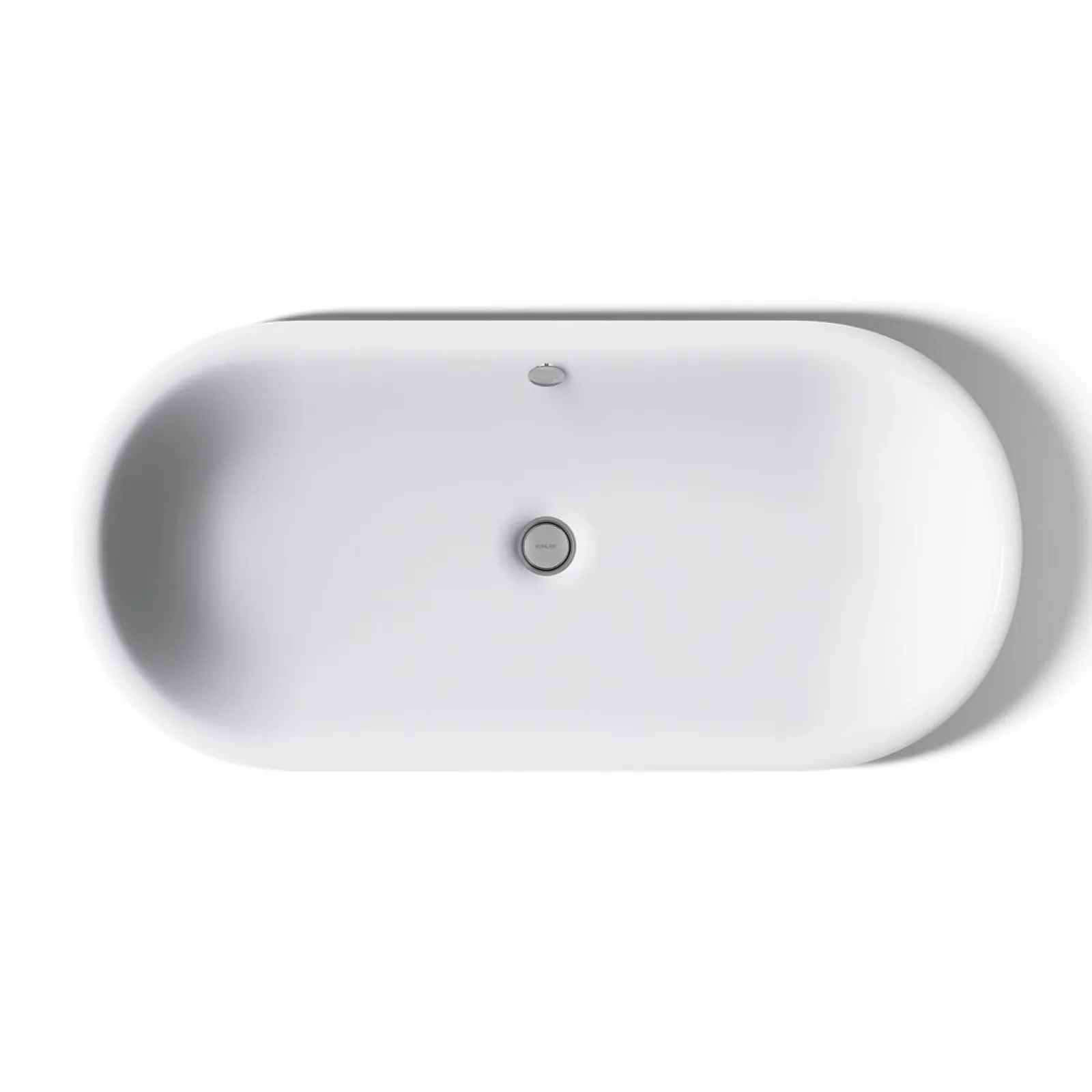33" oval drop-in/undermount/vessel bathroom sink with Iron Black painted underside^Kohler Hot