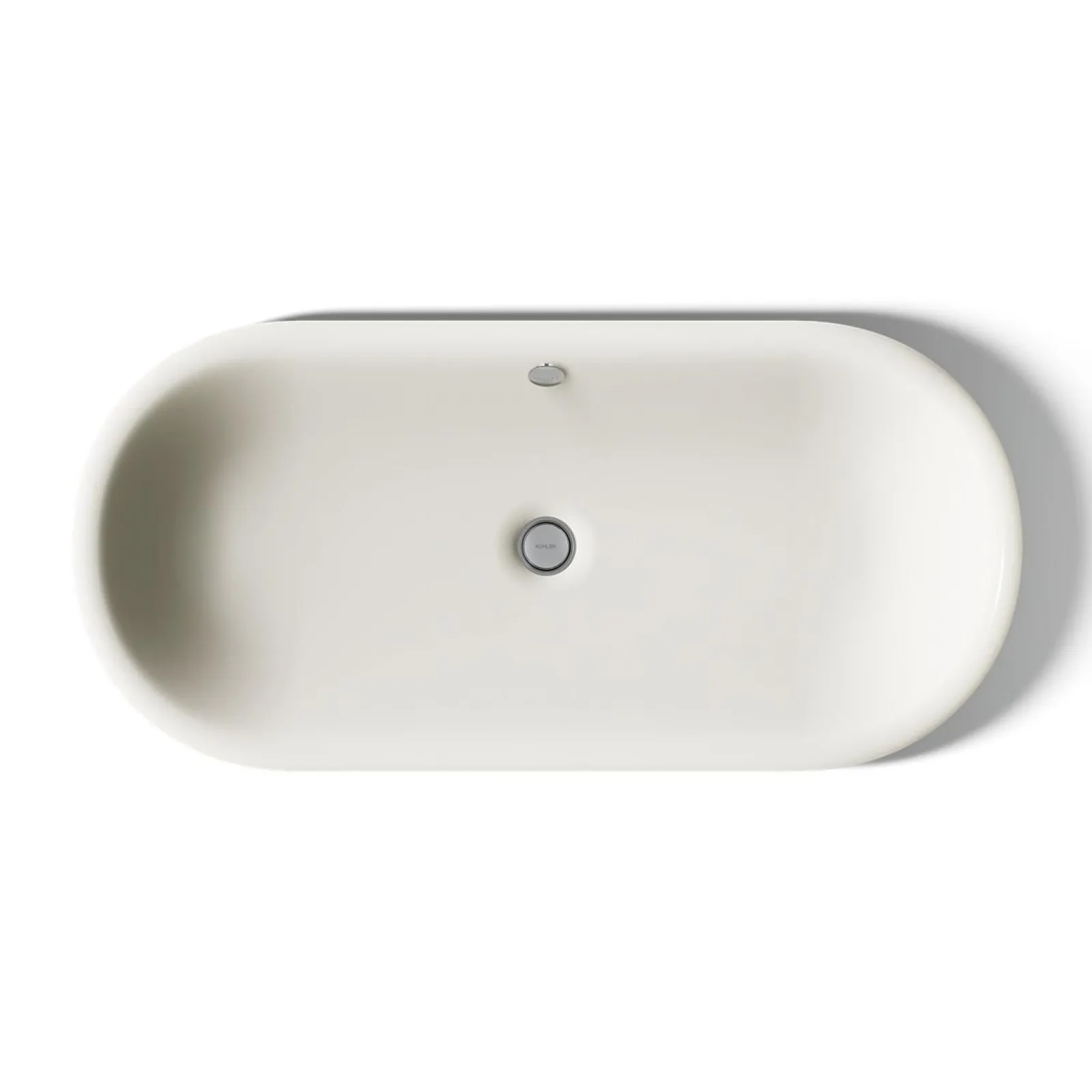 33" oval drop-in/undermount/vessel bathroom sink with Iron Black painted underside^Kohler Hot