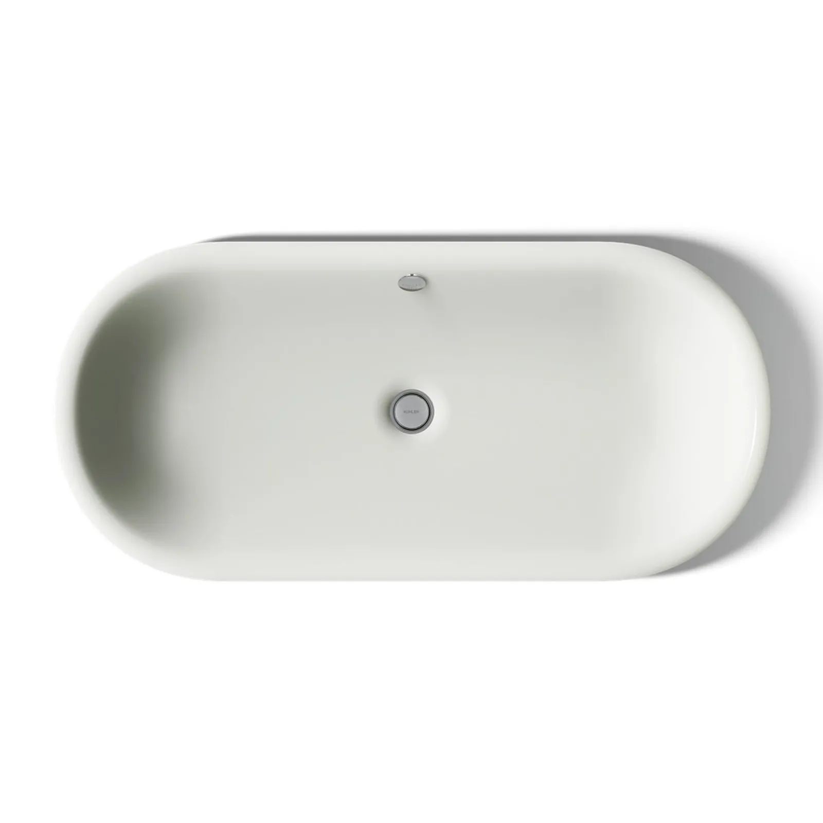 33" oval drop-in/undermount/vessel bathroom sink with Iron Black painted underside^Kohler Hot