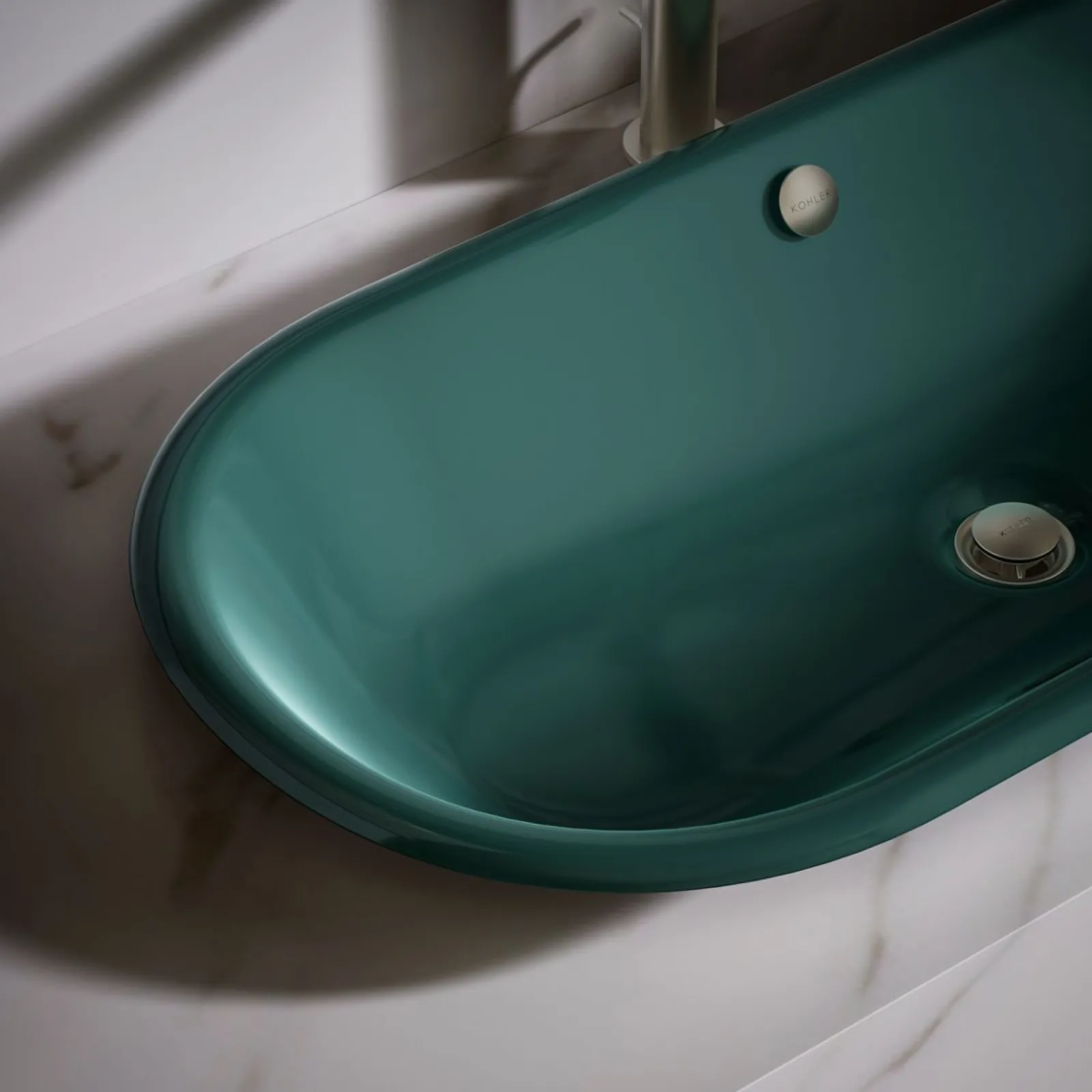 33" oval drop-in / undermount / vessel bathroom sink^Kohler Hot