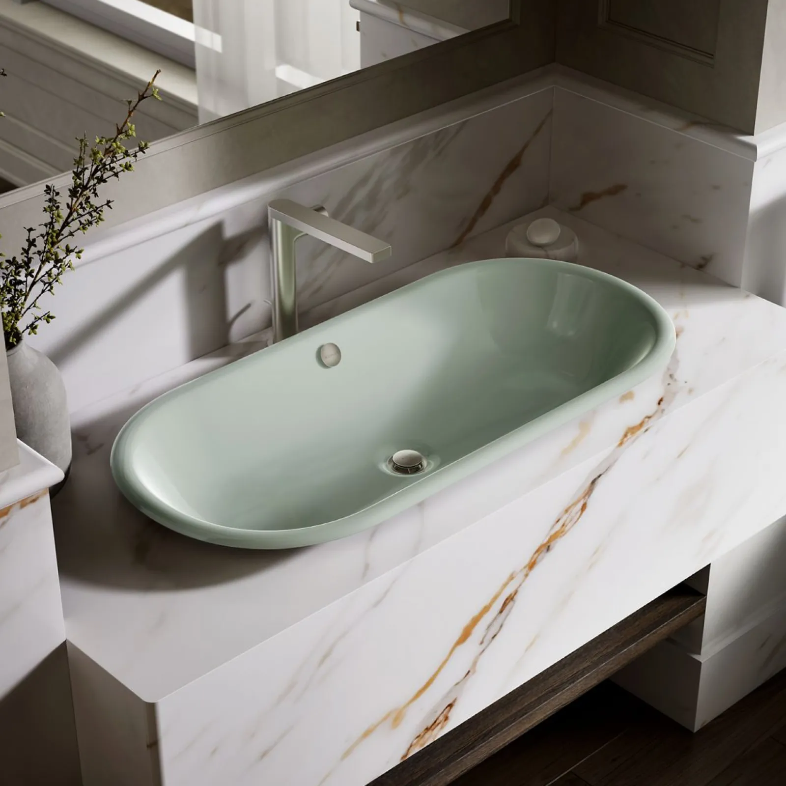 33" oval drop-in / undermount / vessel bathroom sink^Kohler