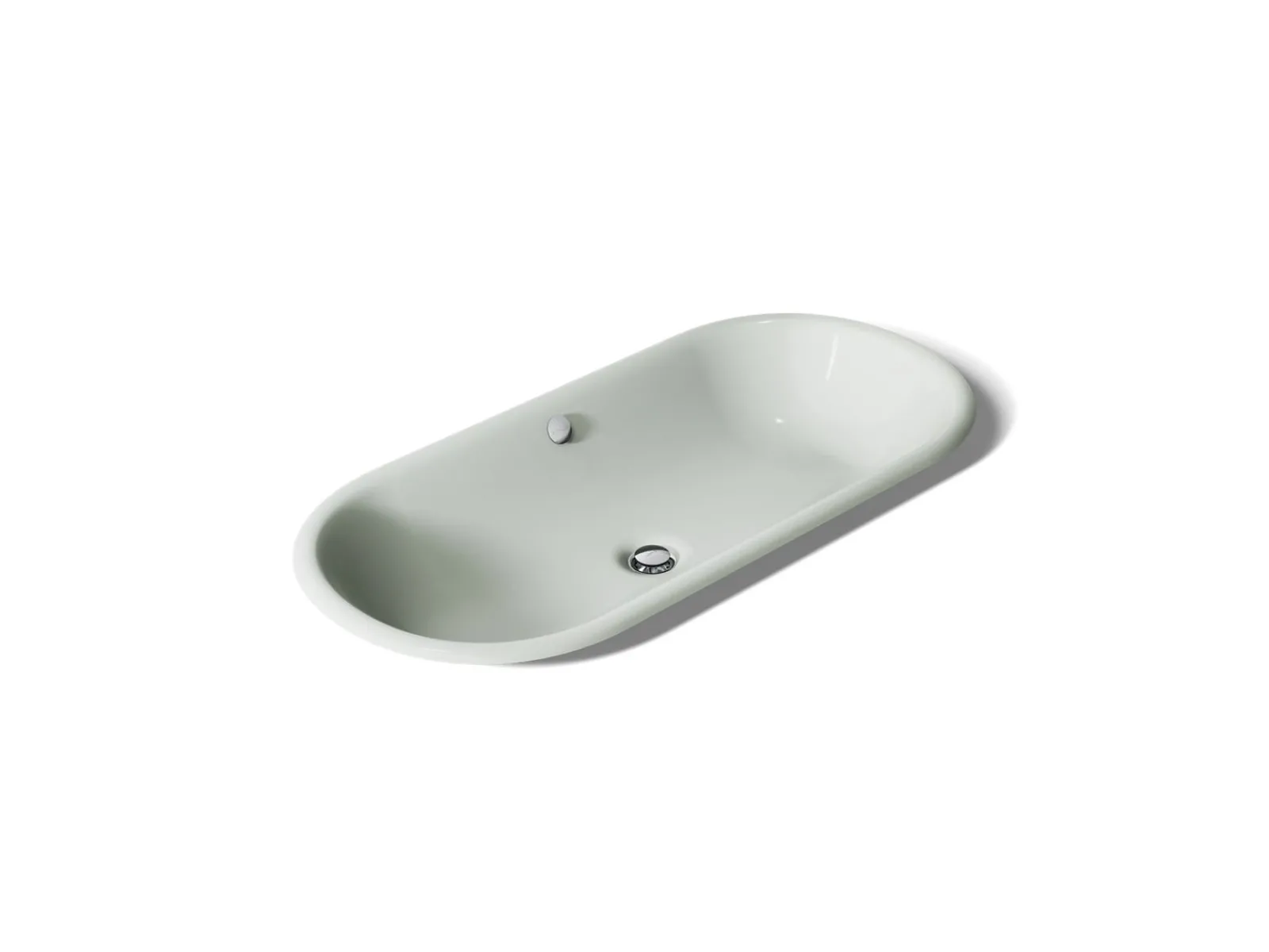 33" oval drop-in/undermount/vessel bathroom sink with painted underside^Kohler Outlet