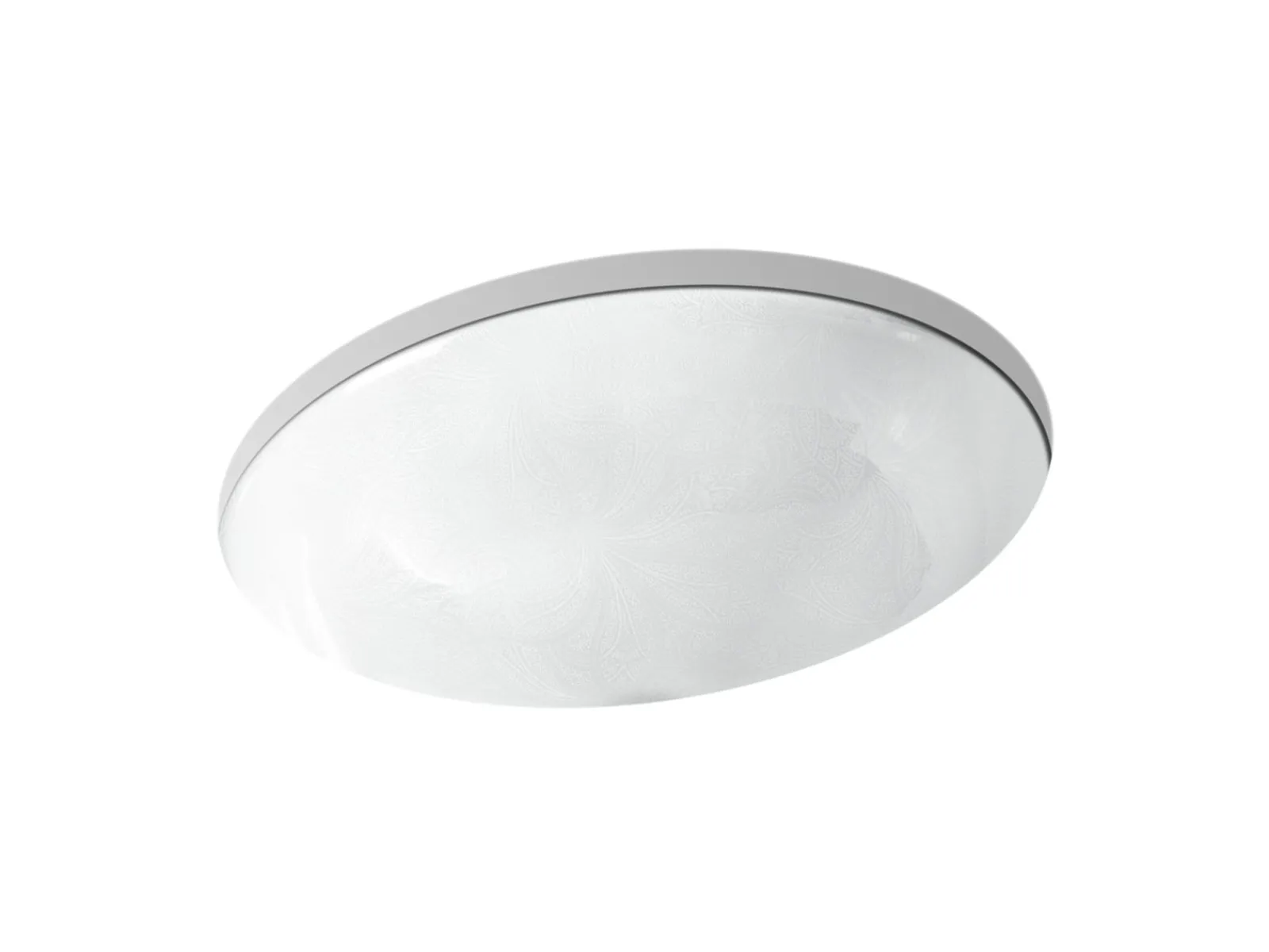 19-1/4" oval undermount bathroom sink, no overflow^Kohler Sale