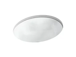 19-1/4" oval undermount bathroom sink, no overflow^Kohler