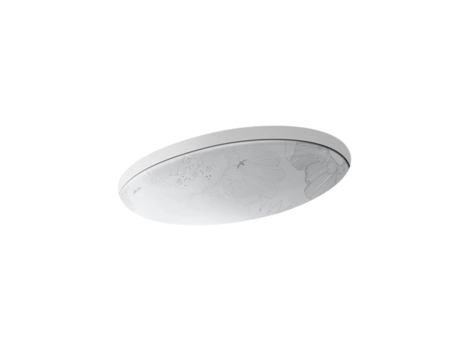 24" oval undermount bathroom sink^Kohler Discount