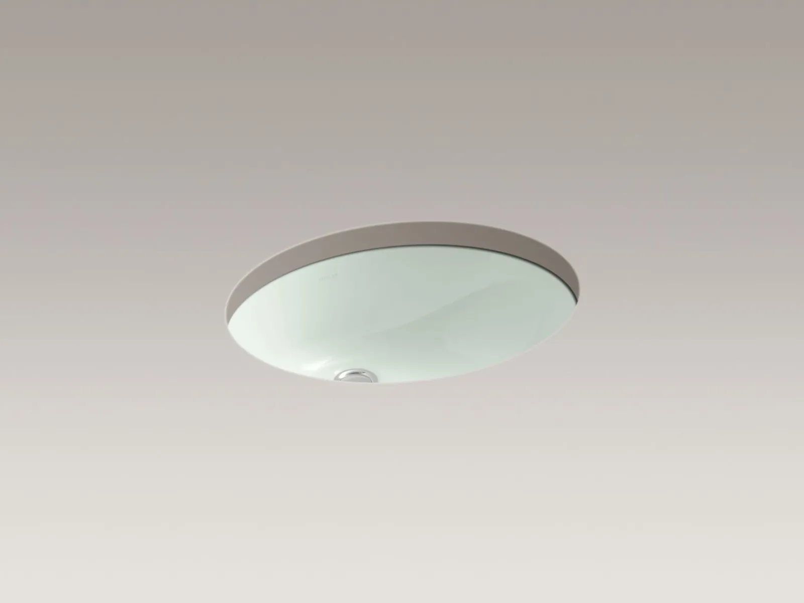 19-1/4" oval undermount bathroom sink^Kohler Best
