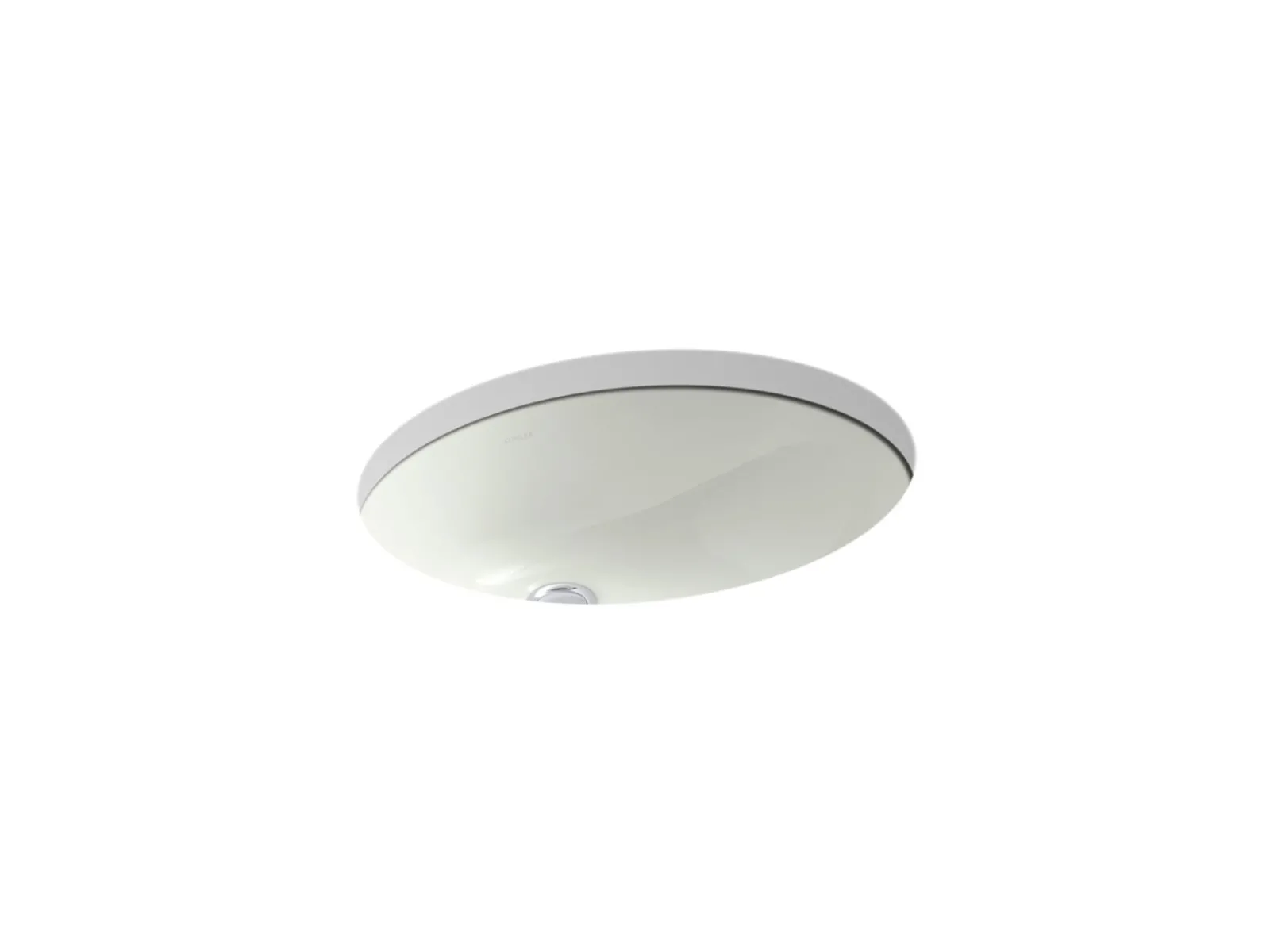 19-1/4" oval undermount bathroom sink^Kohler Best