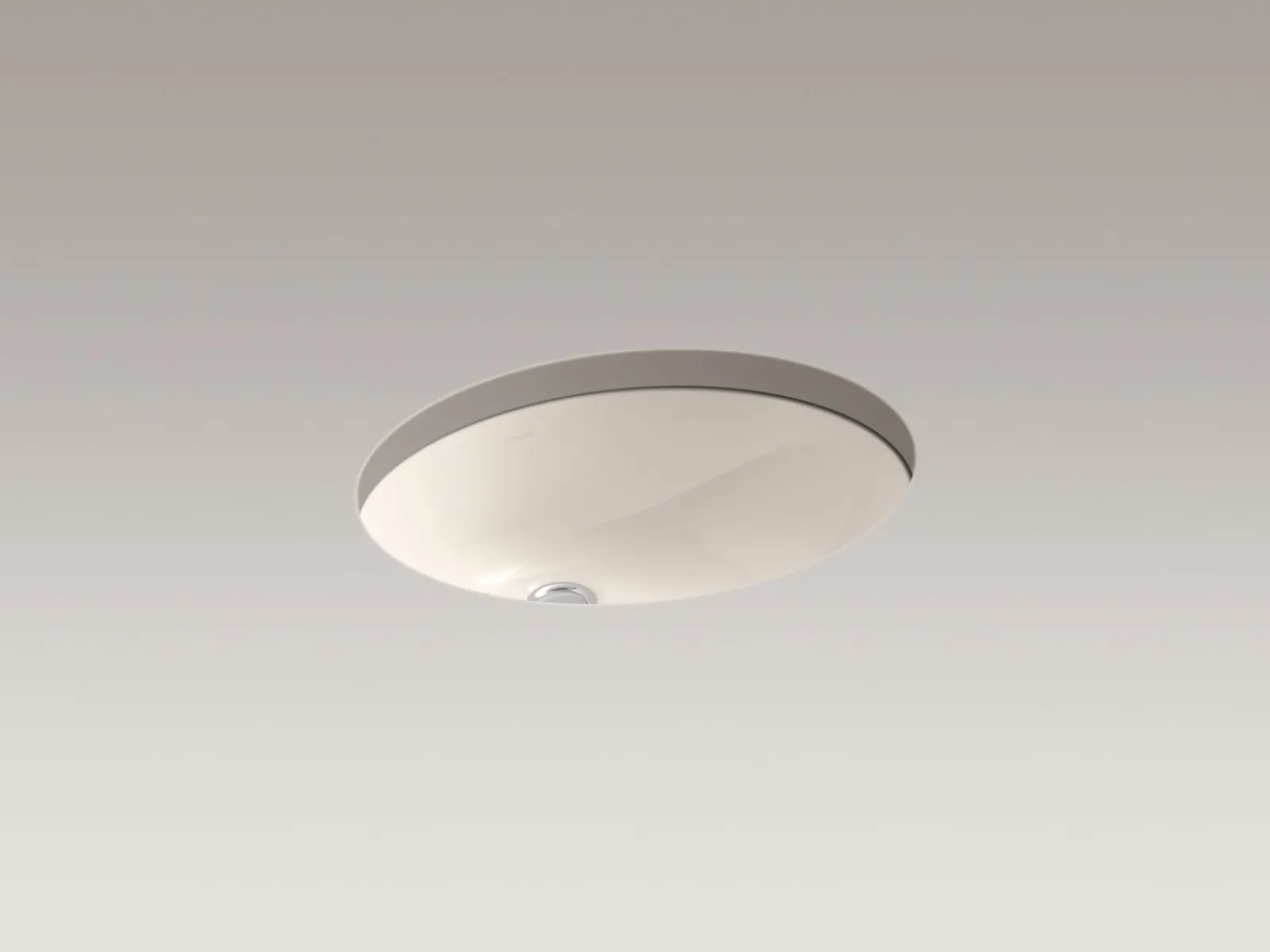 19-1/4" oval undermount bathroom sink^Kohler Best
