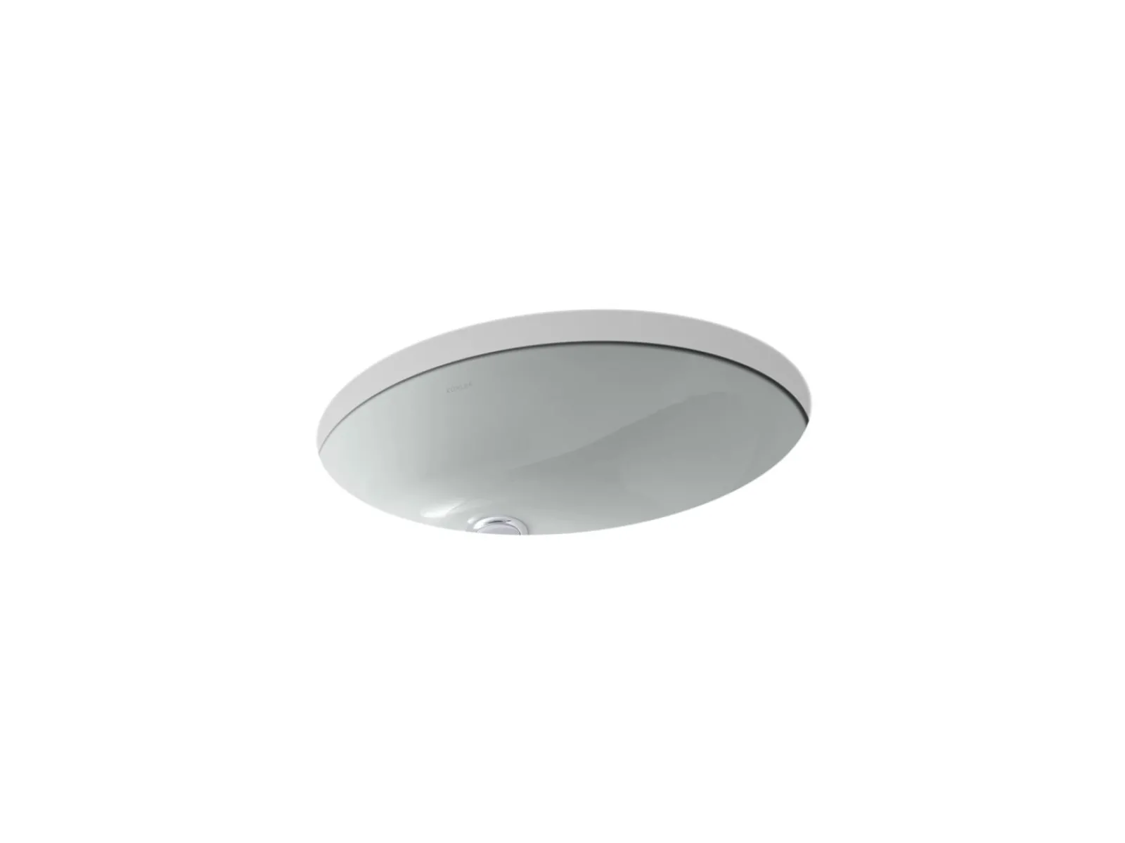 19-1/4" oval undermount bathroom sink^Kohler Best