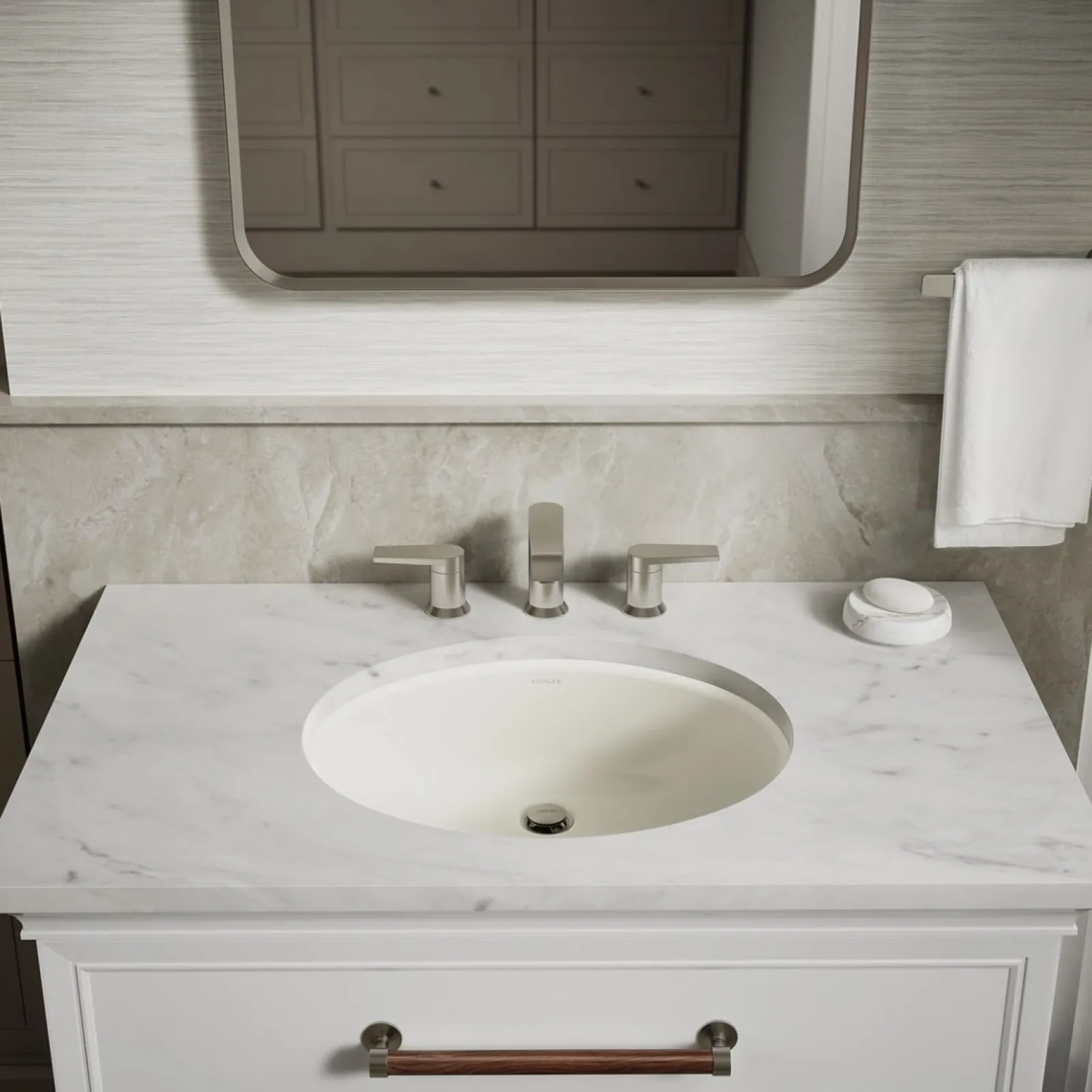 19-1/4" oval undermount bathroom sink^Kohler Sale