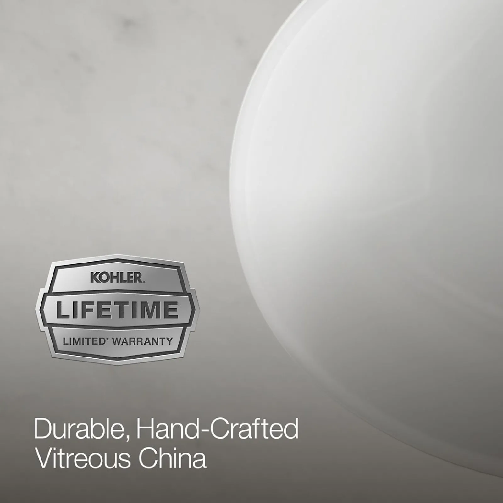 19-1/4" oval undermount bathroom sink with glazed underside, no overflow^Kohler Online