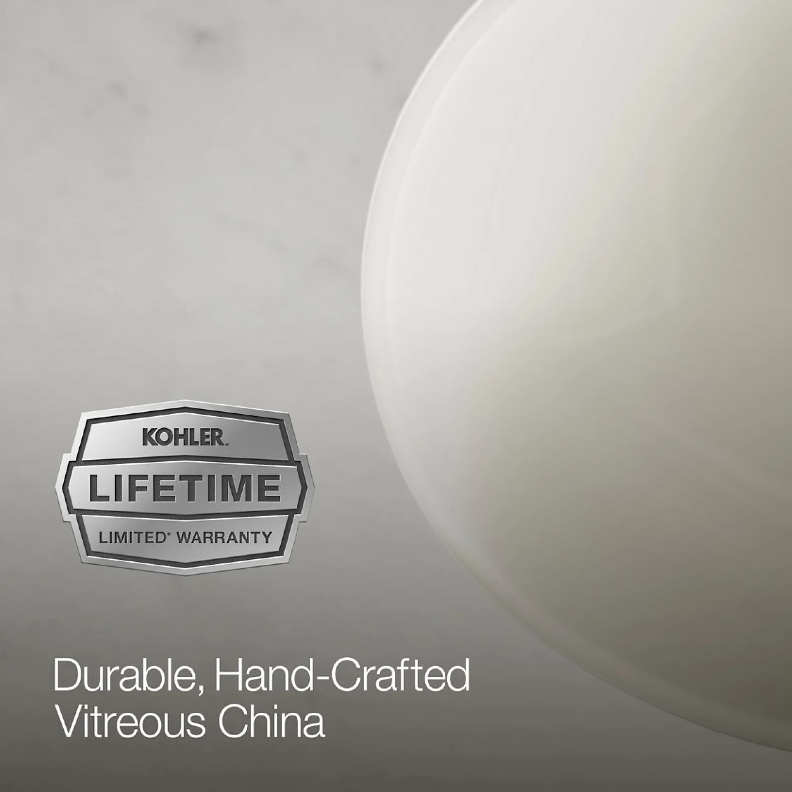 19-1/4" oval undermount bathroom sink with glazed underside, no overflow^Kohler Online