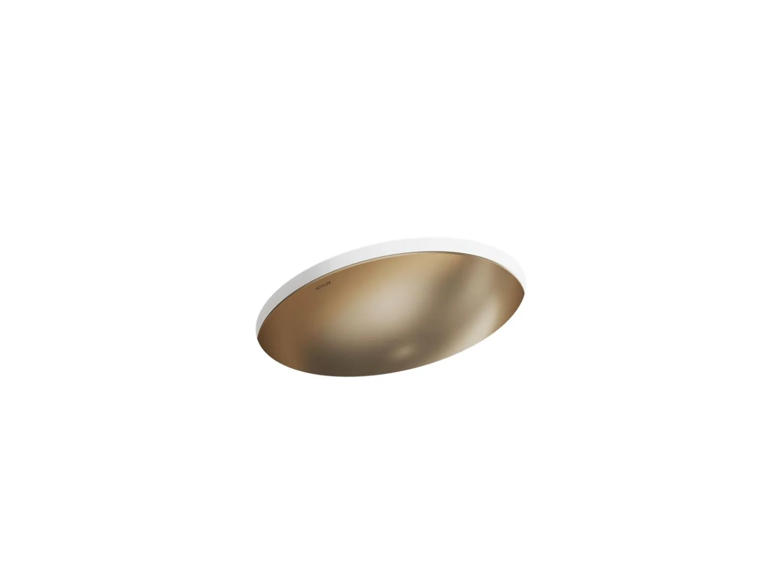 23-1/4" oval undermount bathroom sink, no overflow^Kohler Online