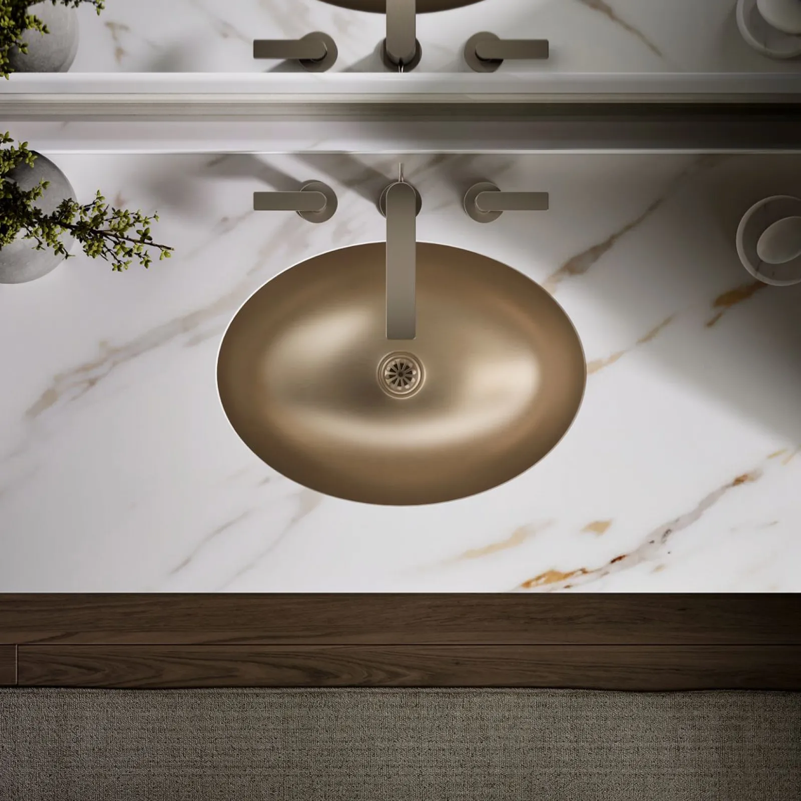 23-1/4" oval undermount bathroom sink, no overflow^Kohler Online
