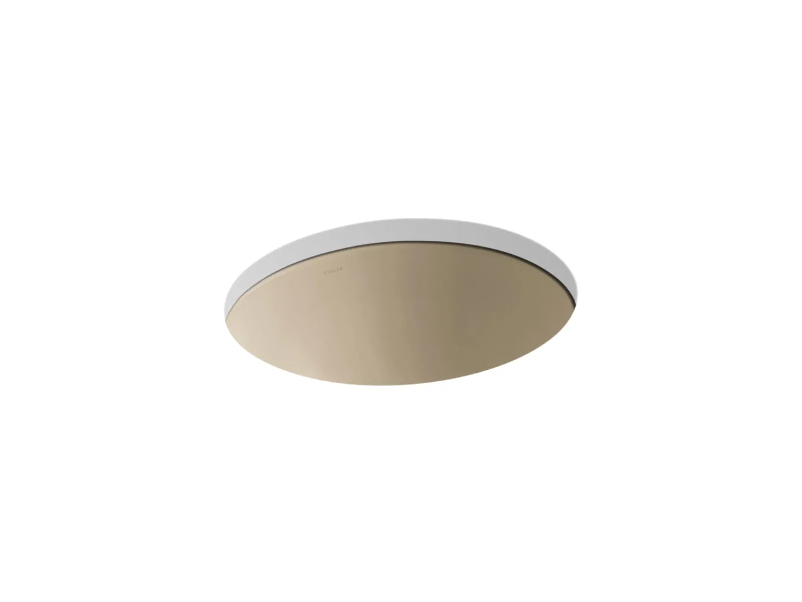 19-1/4" oval undermount bathroom sink, no overflow^Kohler Discount