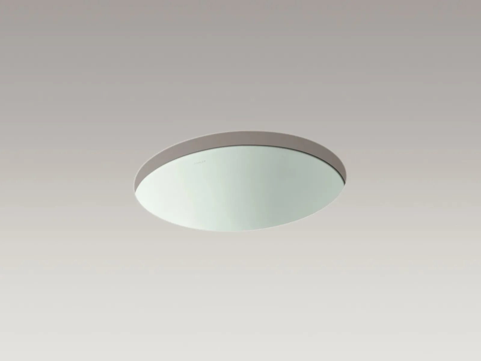 19-1/4" oval undermount bathroom sink, no overflow^Kohler Discount