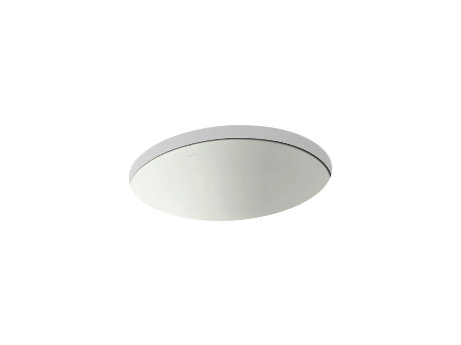 19-1/4" oval undermount bathroom sink, no overflow^Kohler Discount