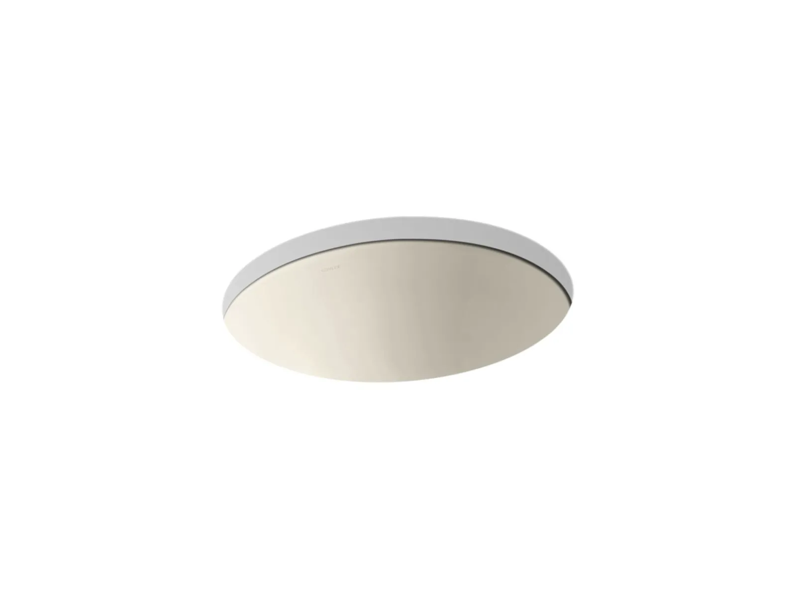 19-1/4" oval undermount bathroom sink, no overflow^Kohler Discount