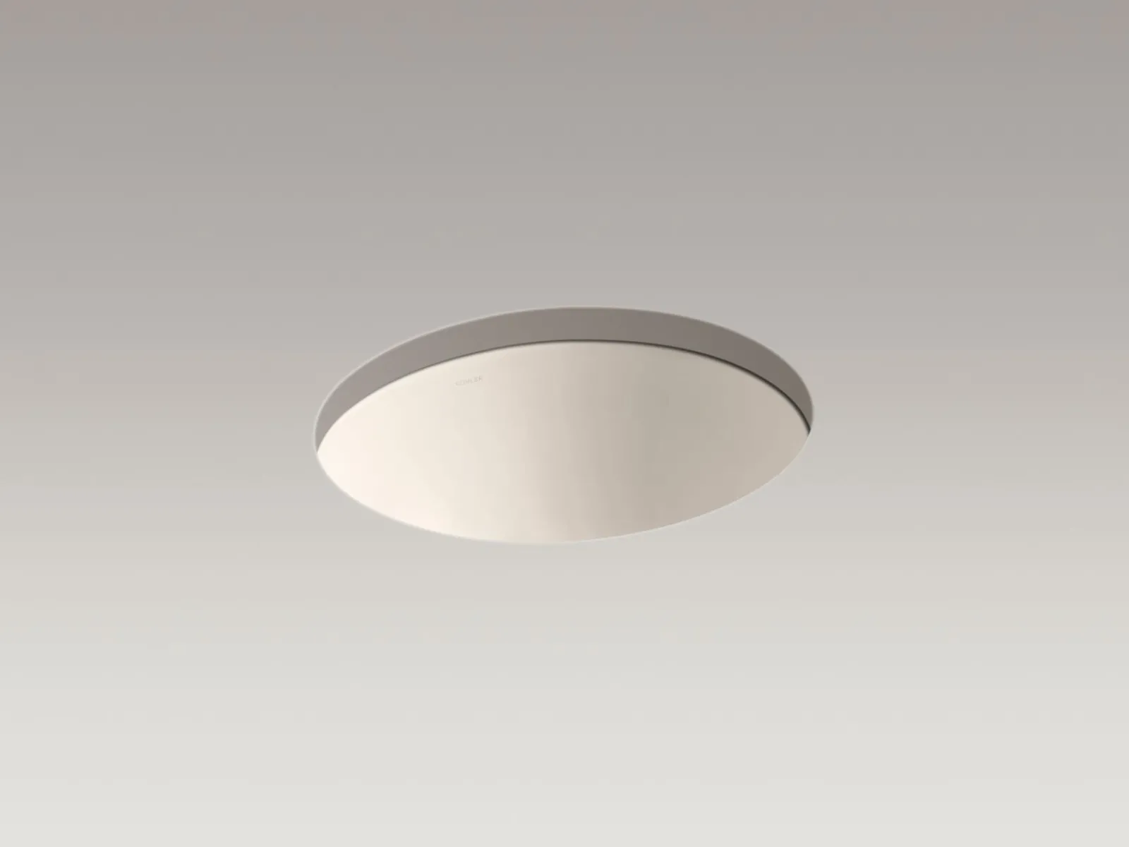 19-1/4" oval undermount bathroom sink, no overflow^Kohler Discount