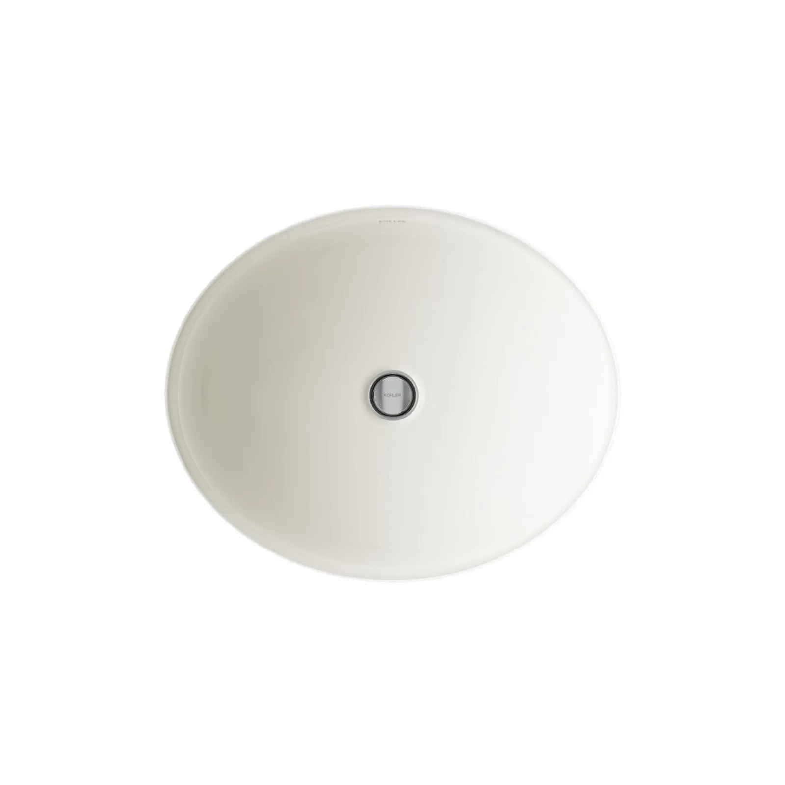 19-1/4" oval undermount bathroom sink, no overflow^Kohler Discount