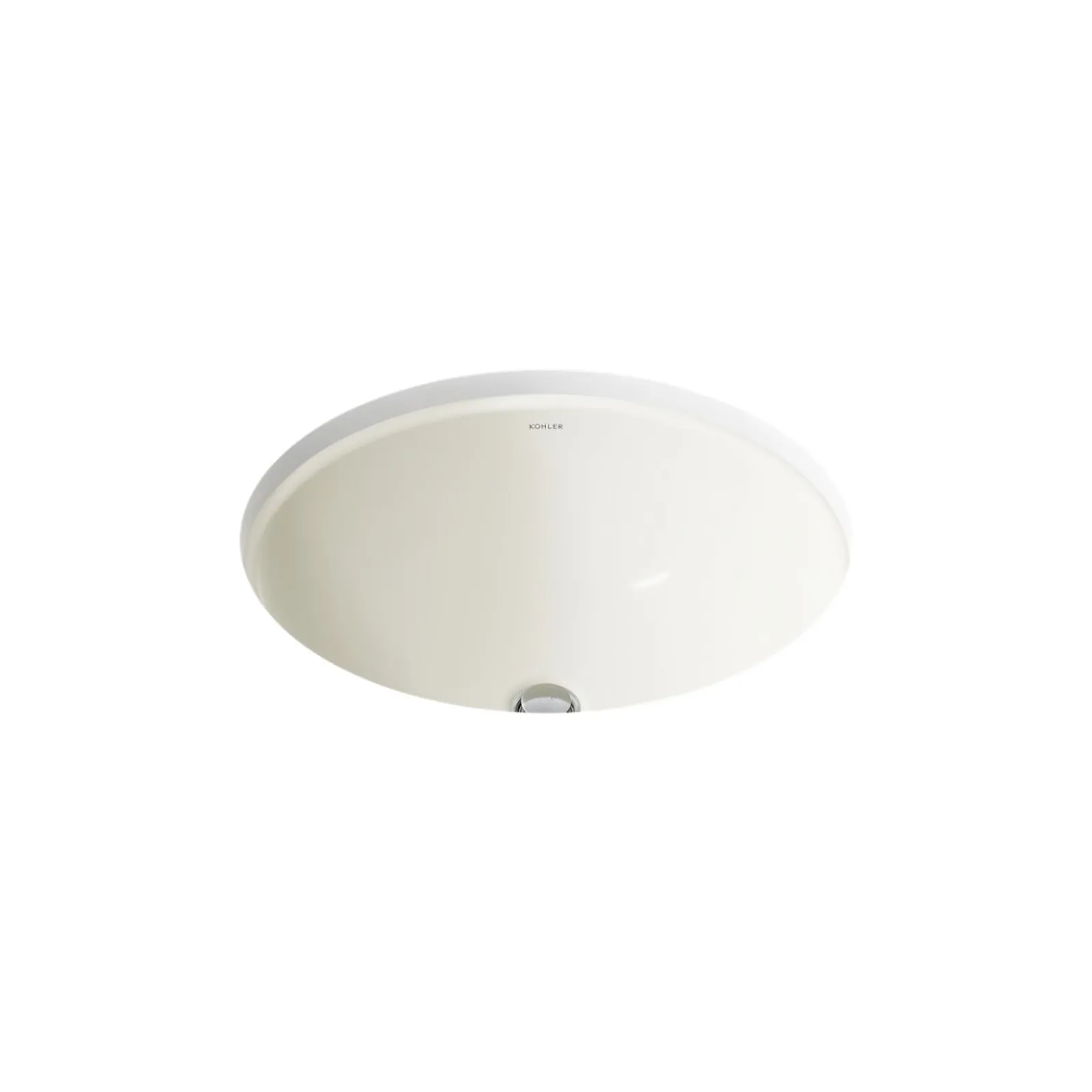 19-1/4" oval undermount bathroom sink, no overflow^Kohler Discount