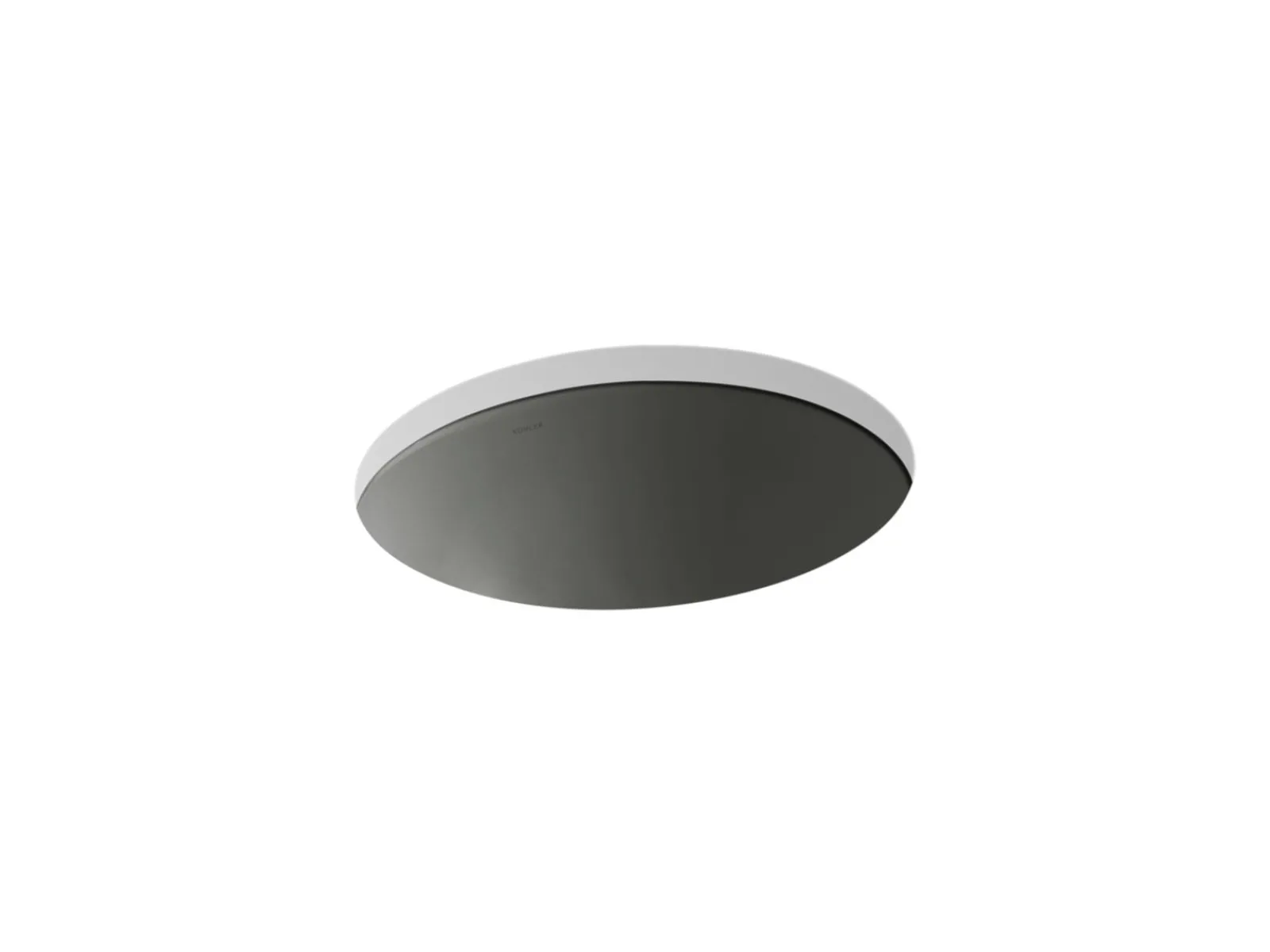 19-1/4" oval undermount bathroom sink, no overflow^Kohler Discount