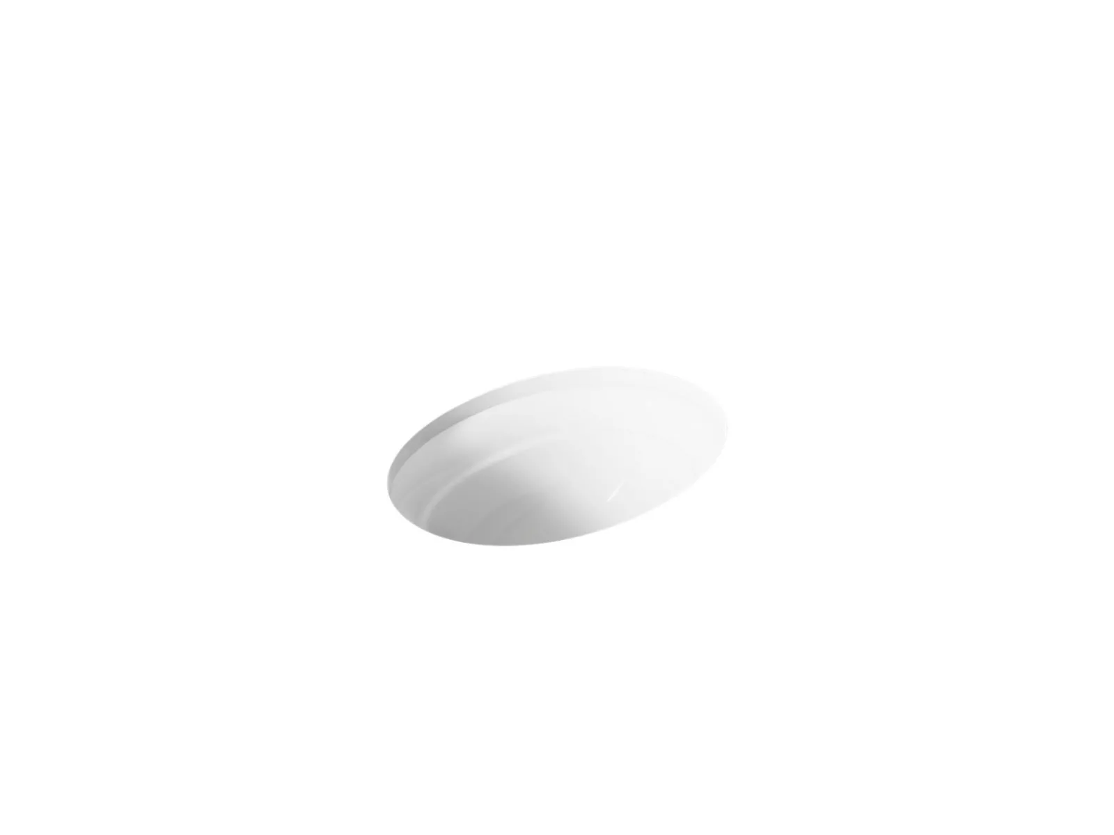 20-3/4" oval undermount bathroom sink, no overflow^Kohler Discount