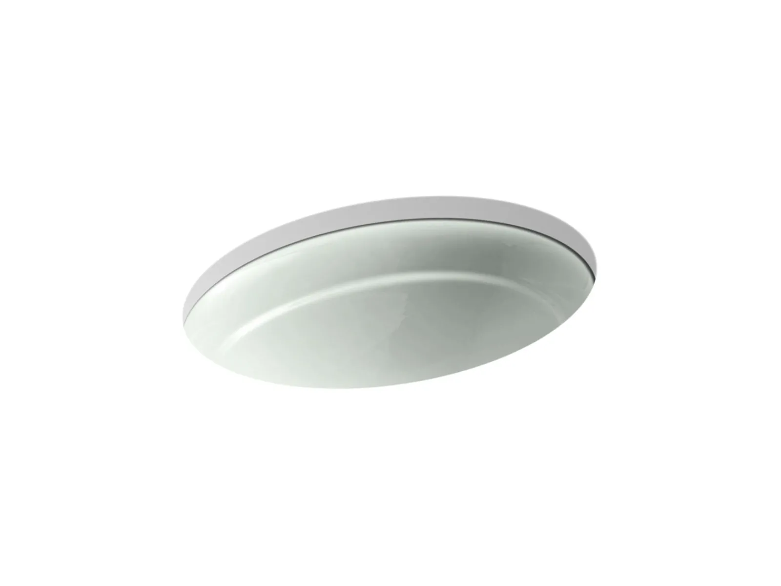 20-3/4" oval undermount bathroom sink, no overflow^Kohler Discount