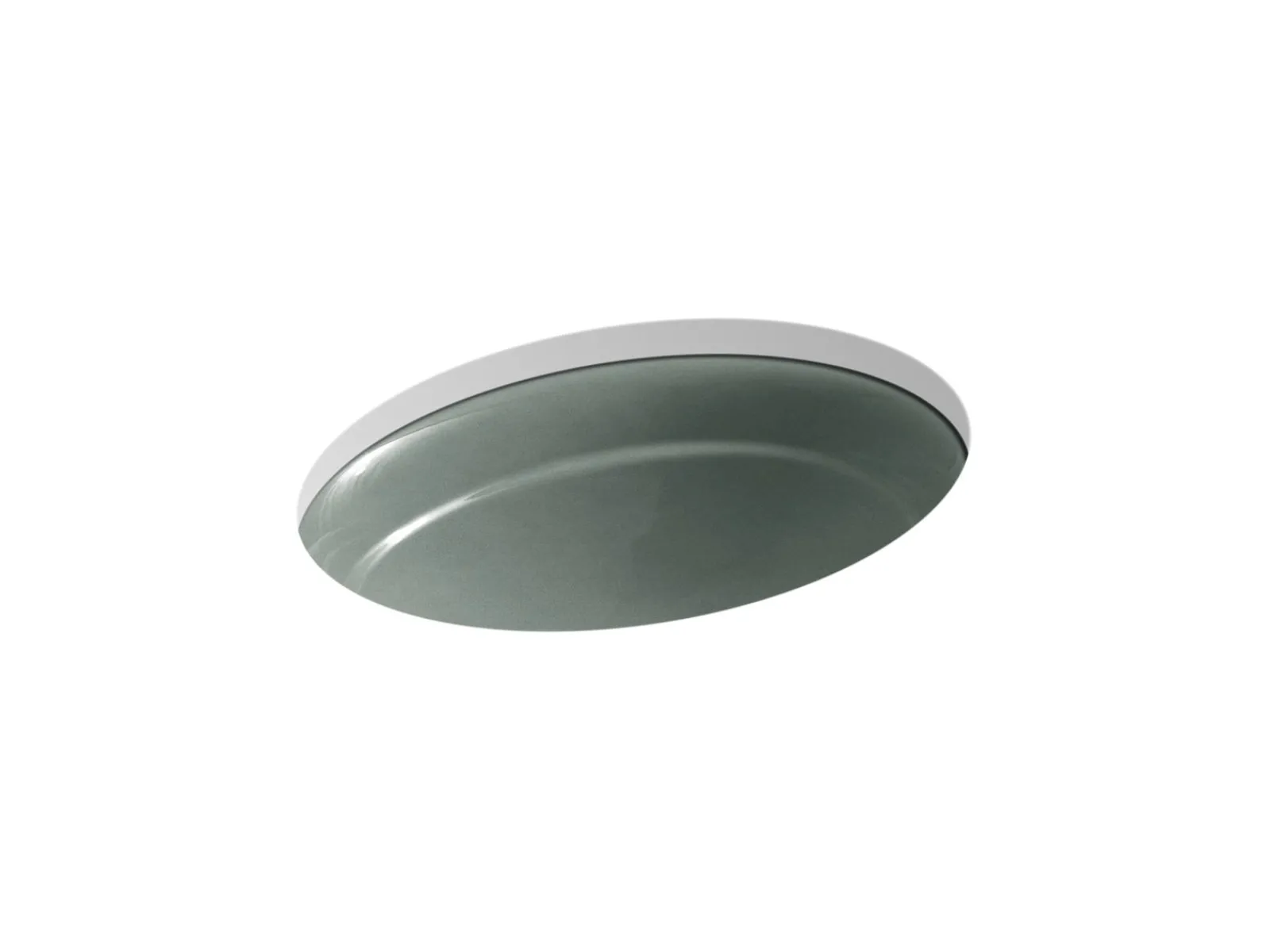 20-3/4" oval undermount bathroom sink, no overflow^Kohler Discount