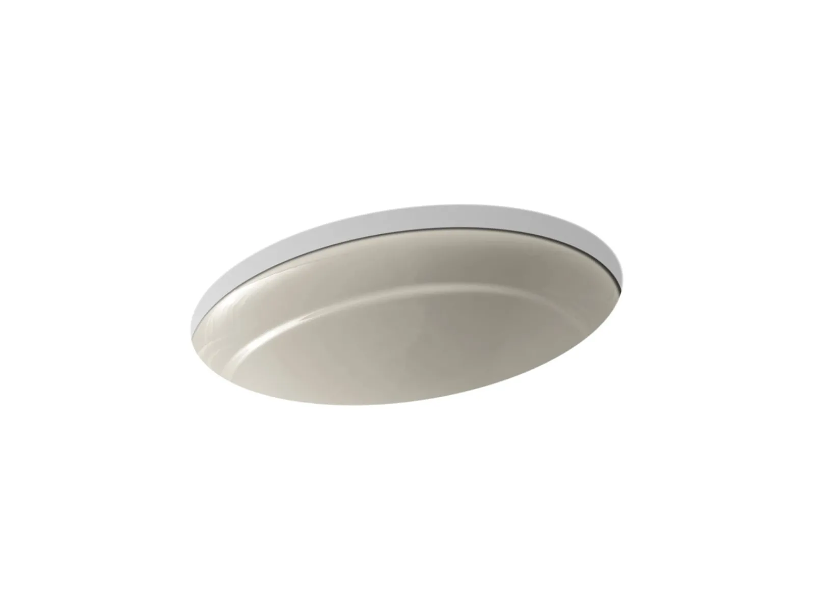 20-3/4" oval undermount bathroom sink, no overflow^Kohler Discount
