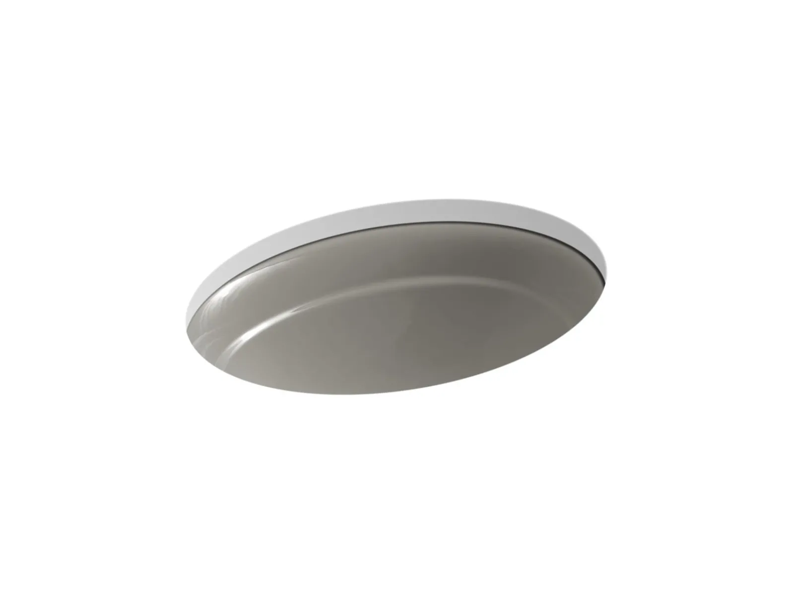 20-3/4" oval undermount bathroom sink, no overflow^Kohler Discount