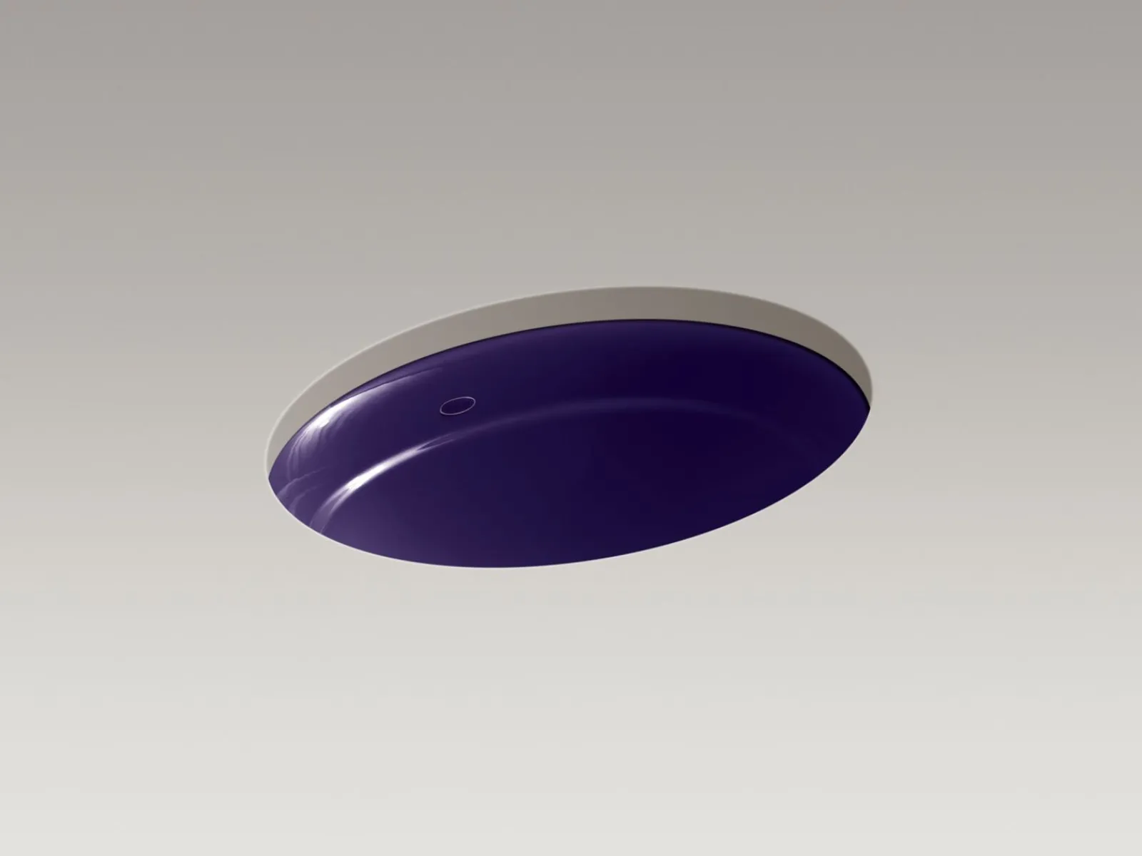 20-3/4" oval undermount bathroom sink, no overflow^Kohler Discount