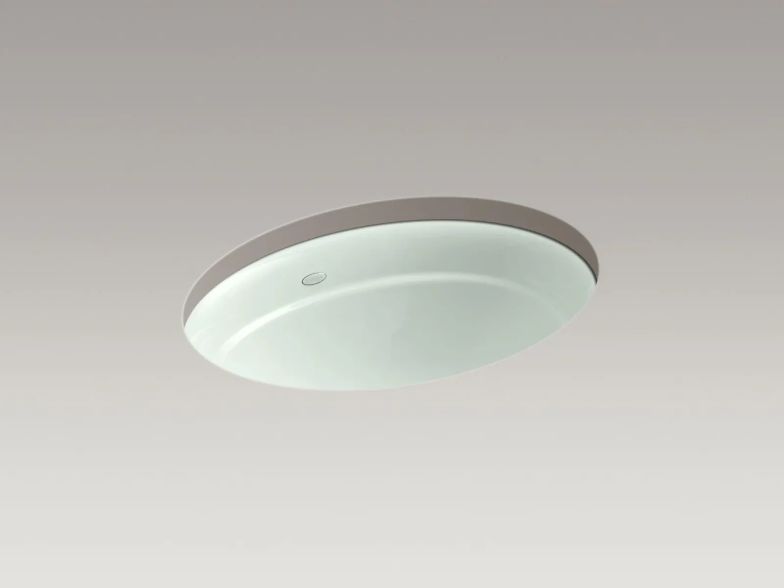 20-3/4" oval undermount bathroom sink, no overflow^Kohler Discount