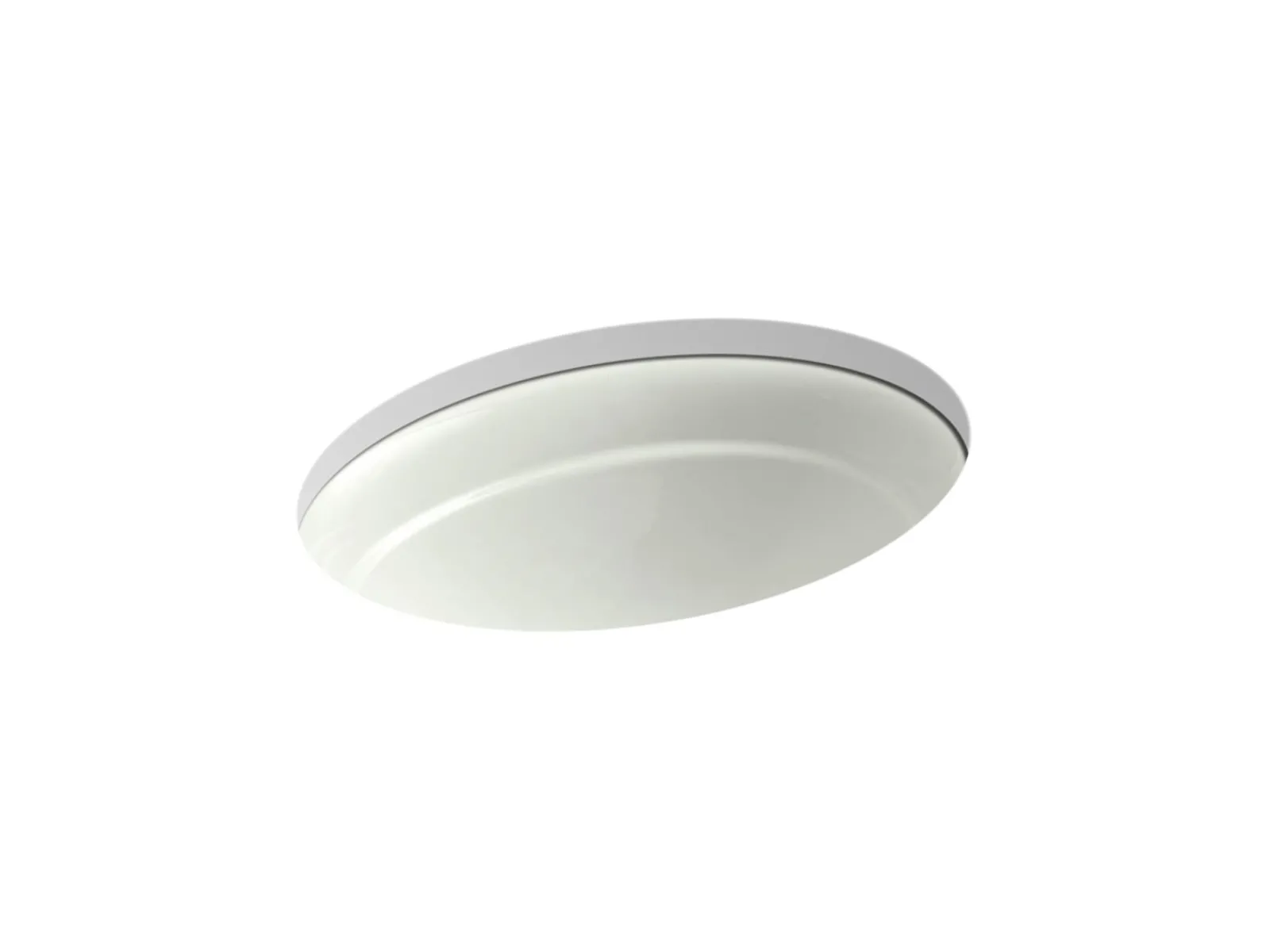 20-3/4" oval undermount bathroom sink, no overflow^Kohler Discount