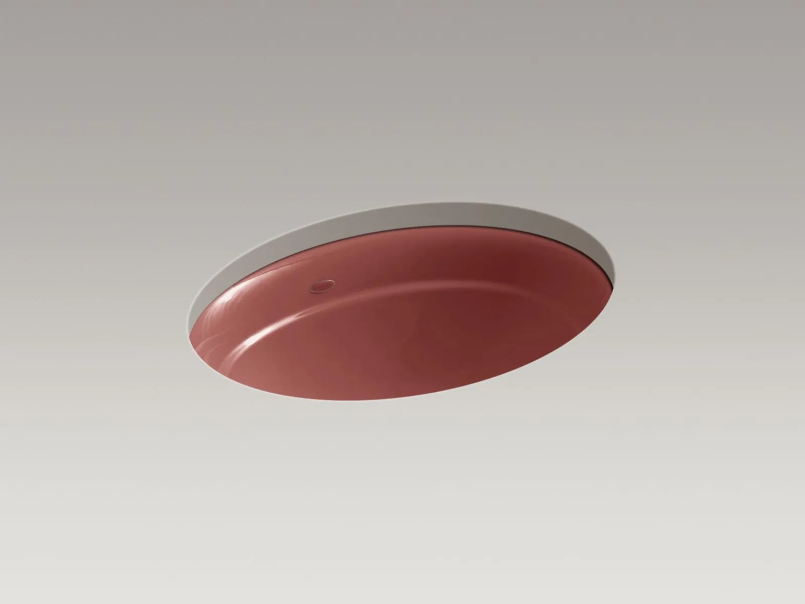 20-3/4" oval undermount bathroom sink, no overflow^Kohler Discount