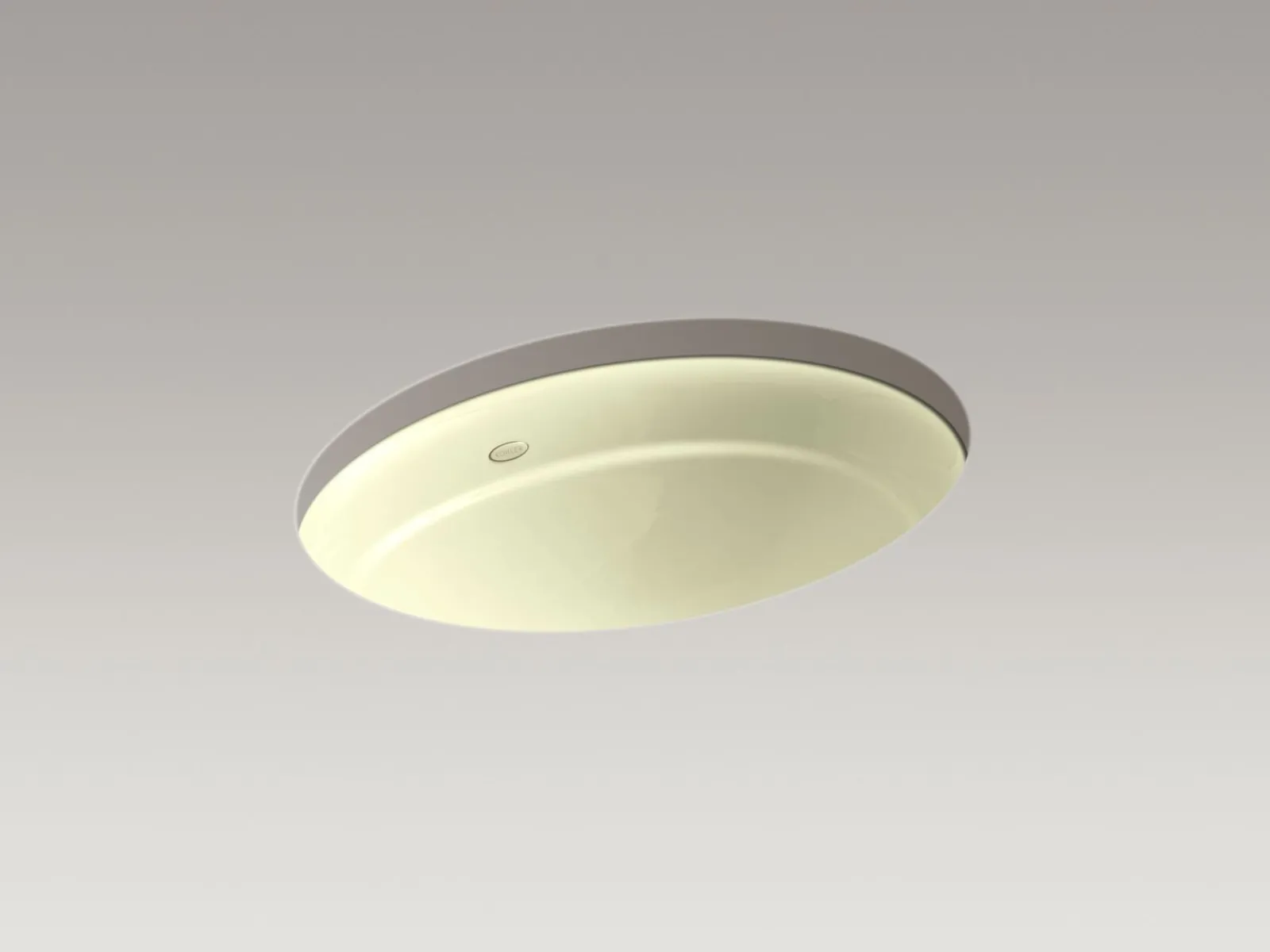 20-3/4" oval undermount bathroom sink, no overflow^Kohler Discount