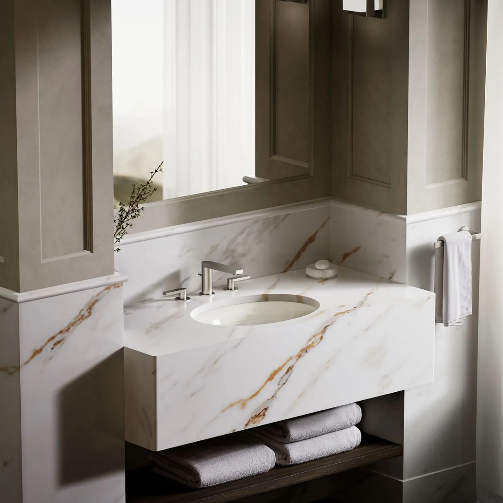 20-3/4" oval undermount bathroom sink, no overflow^Kohler Discount