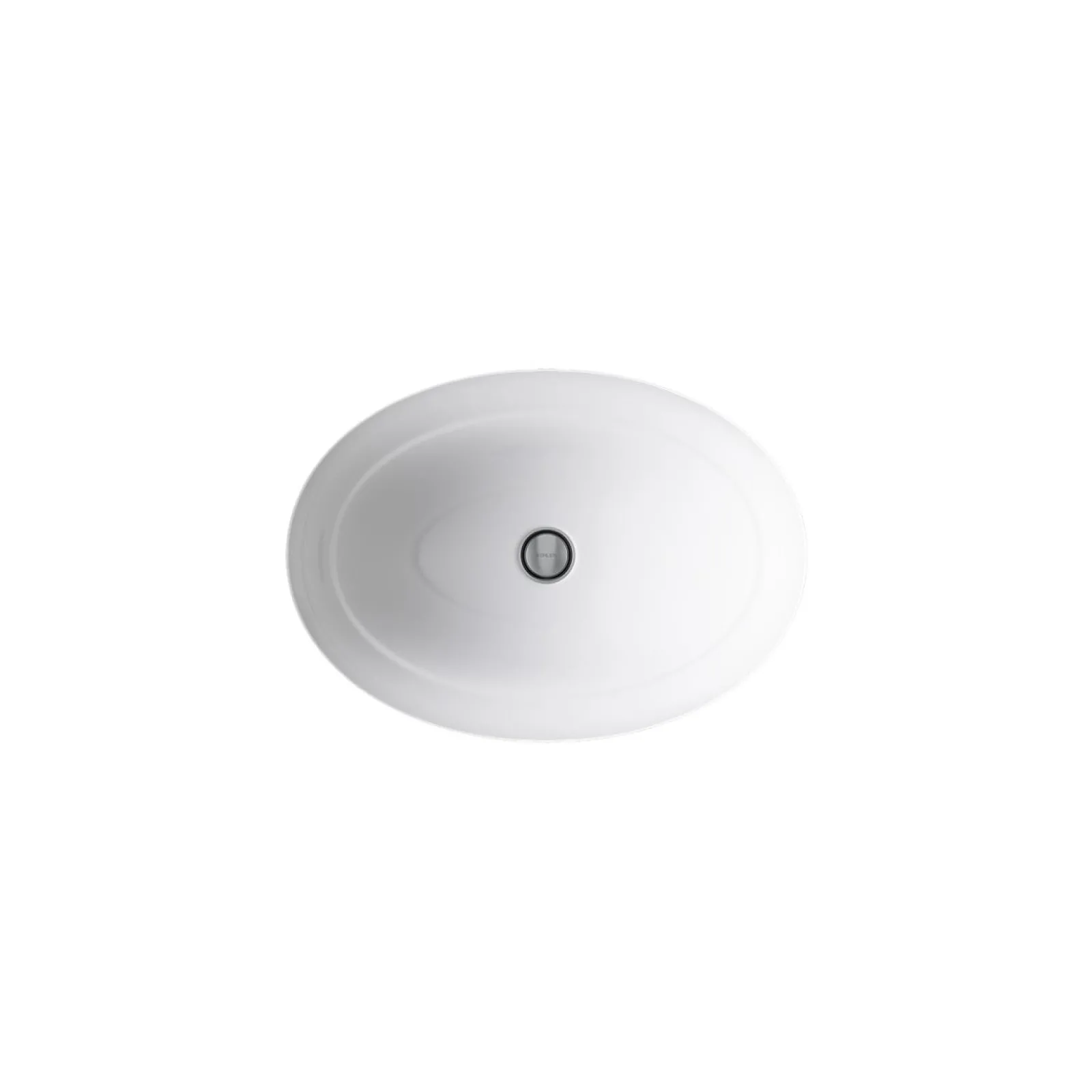 20-3/4" oval undermount bathroom sink, no overflow^Kohler Discount