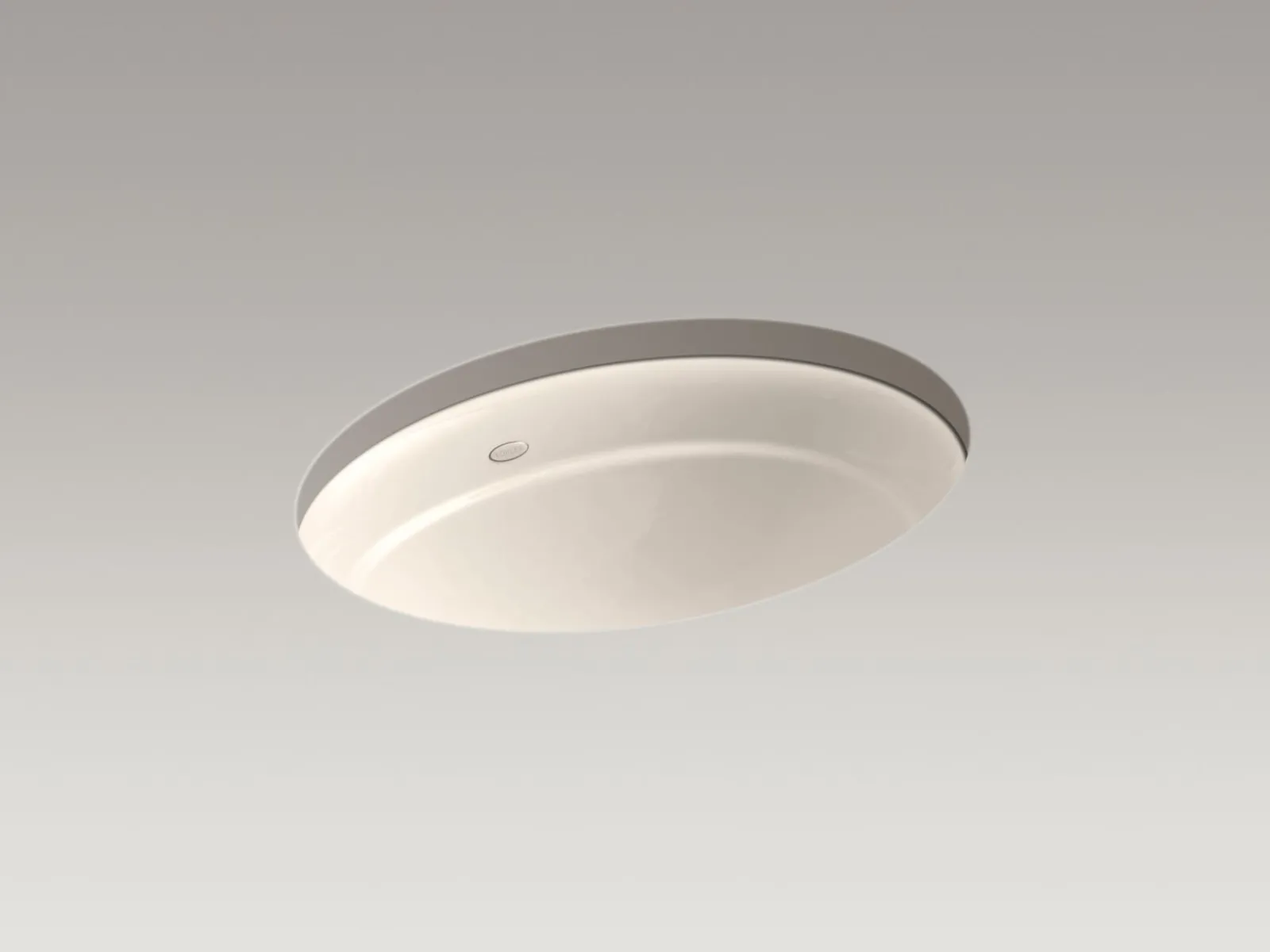20-3/4" oval undermount bathroom sink, no overflow^Kohler Discount