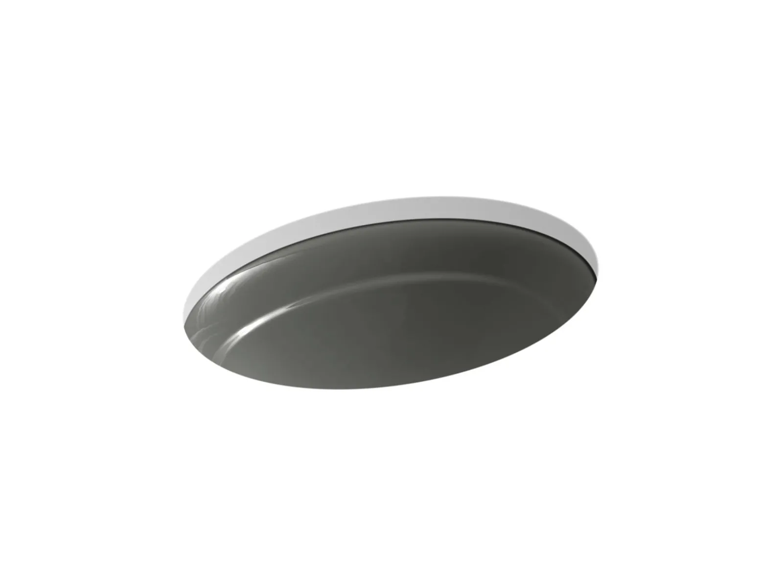 20-3/4" oval undermount bathroom sink, no overflow^Kohler Discount