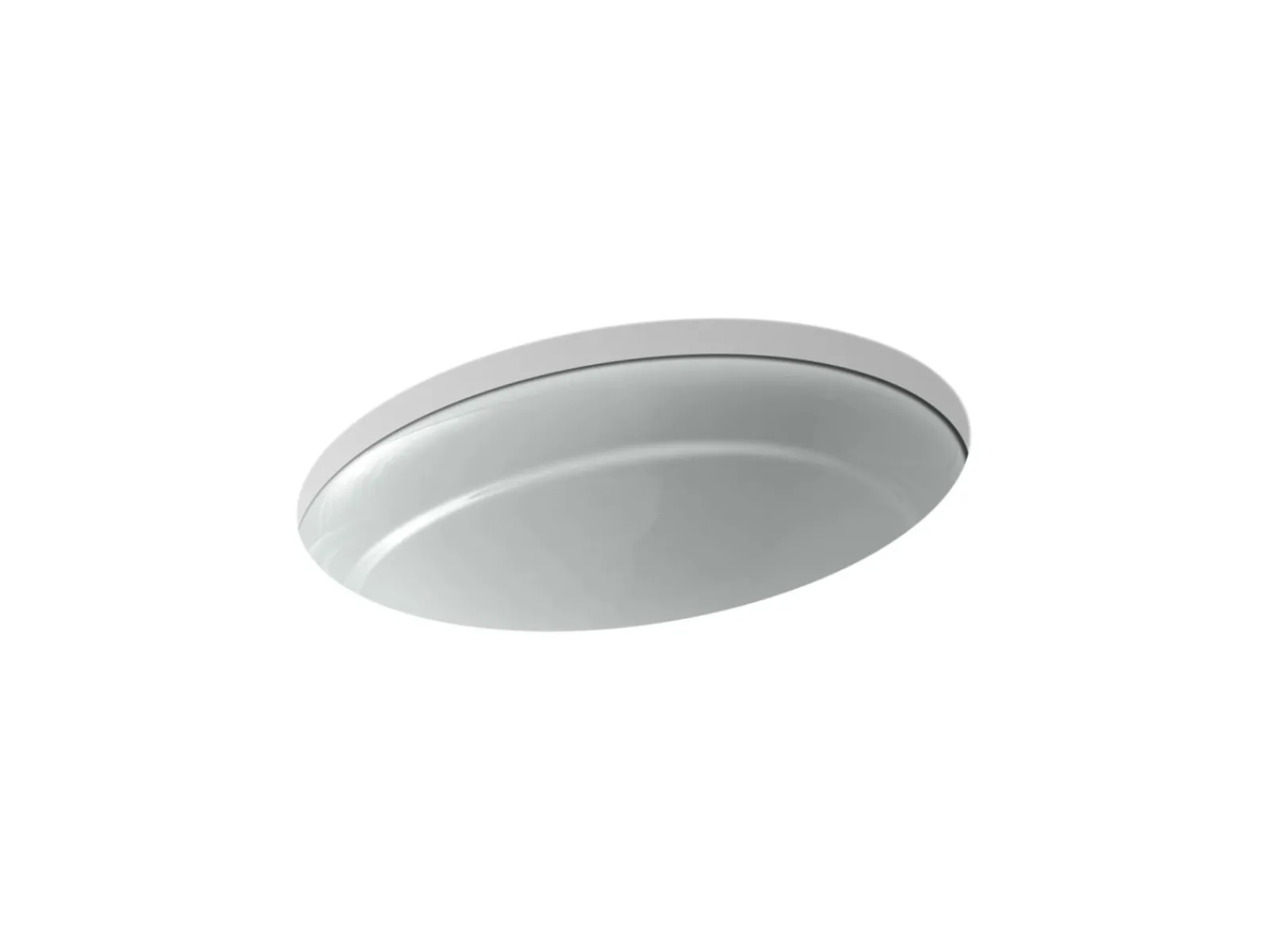 20-3/4" oval undermount bathroom sink, no overflow^Kohler Discount