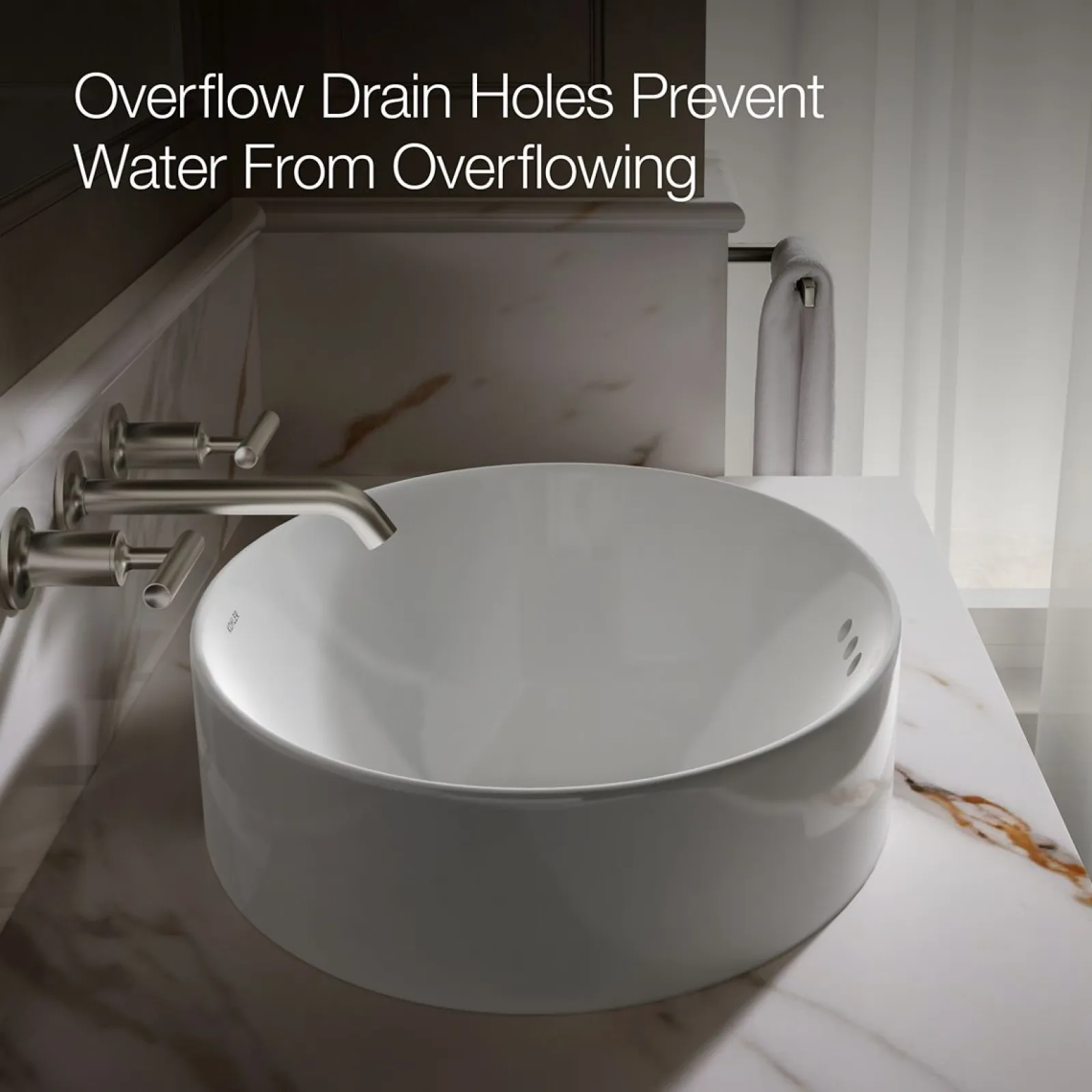 20" oval vessel bathroom sink^Kohler Discount