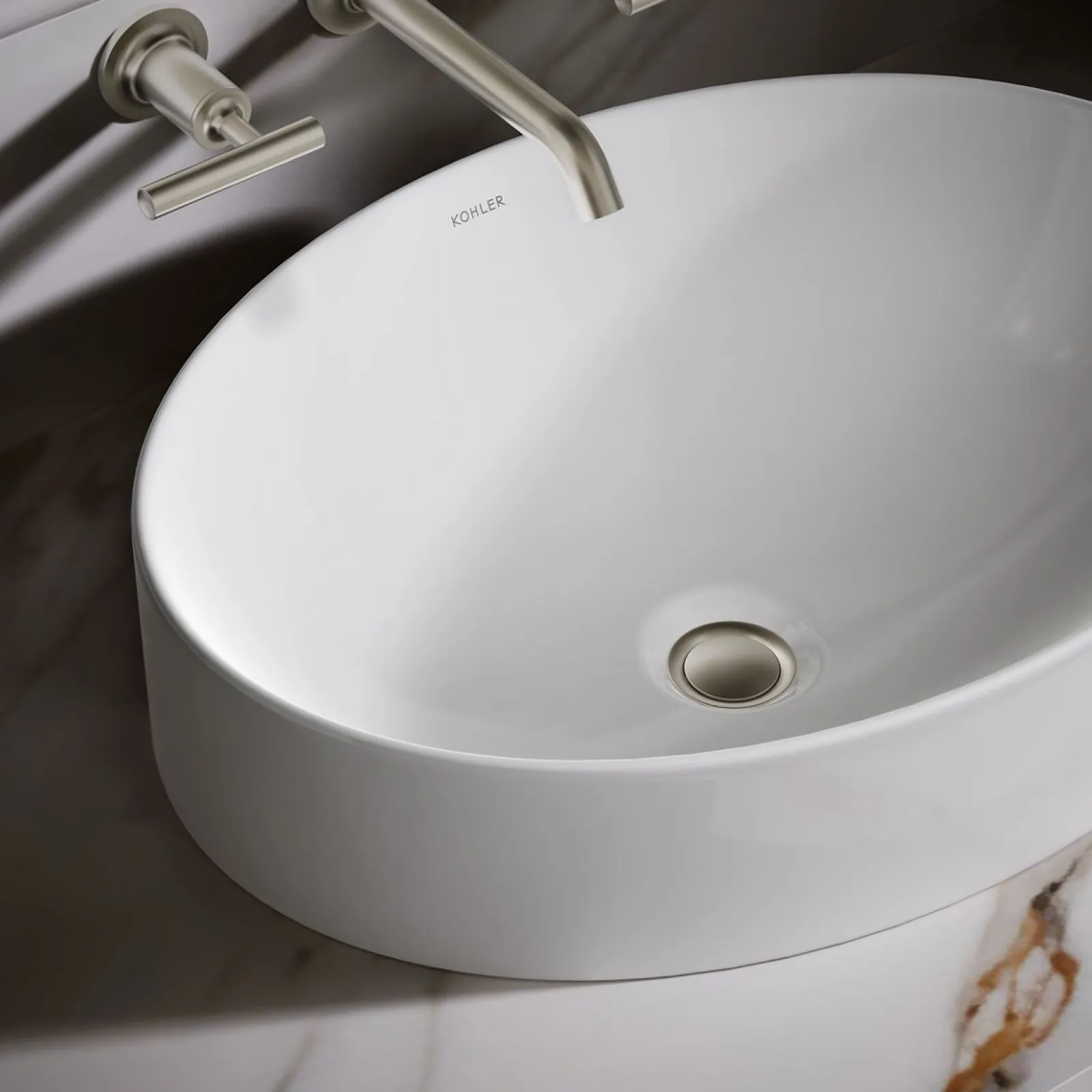 20" oval vessel bathroom sink^Kohler Discount